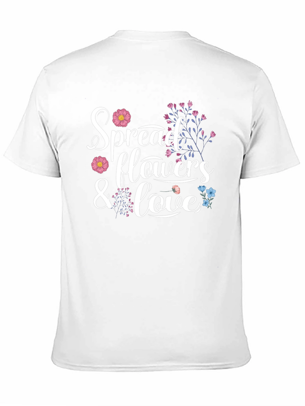 Spread Flowers and Love Graphic Tee