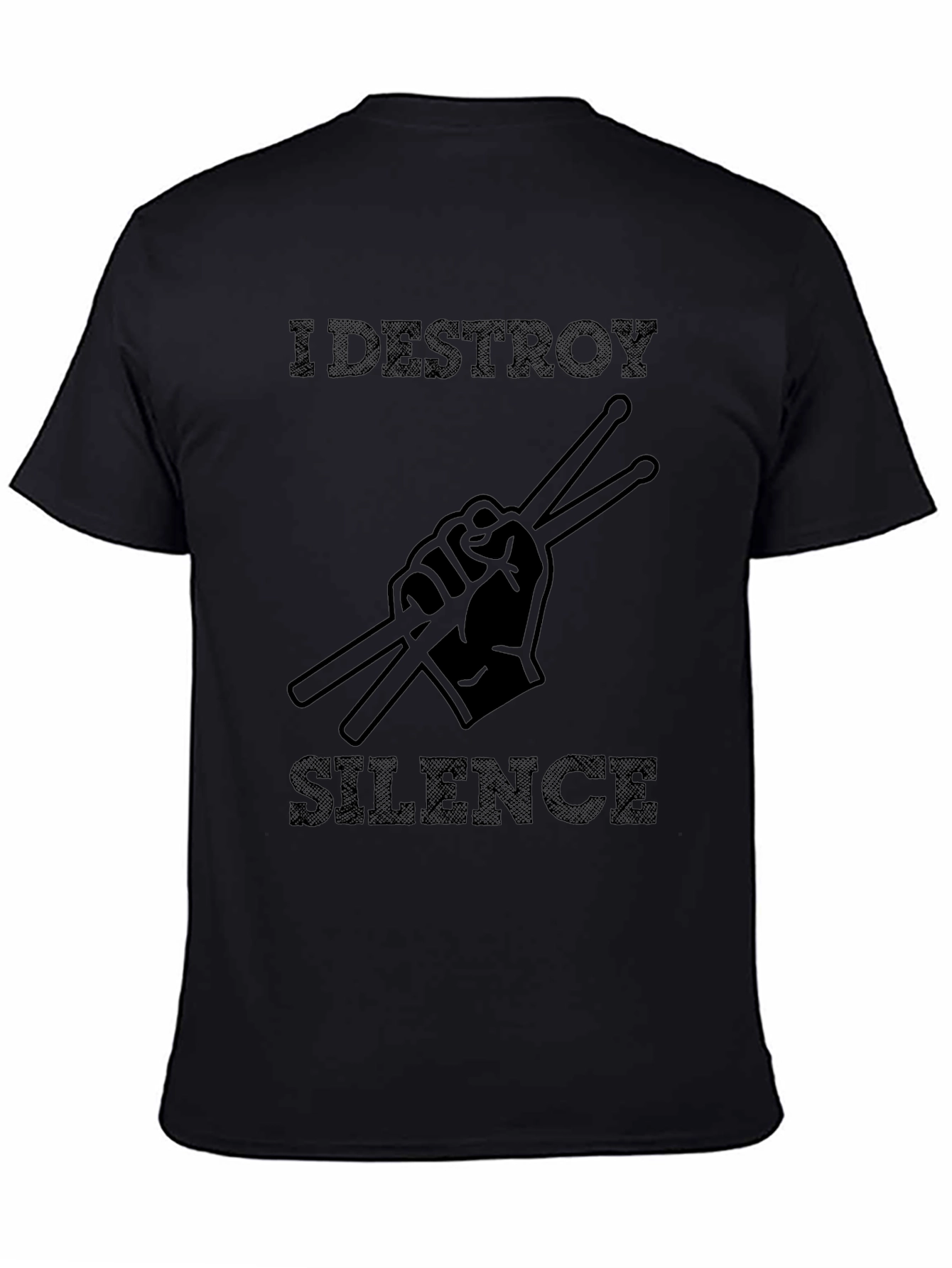 I DESTROY SILENCE Drummer T-Shirt