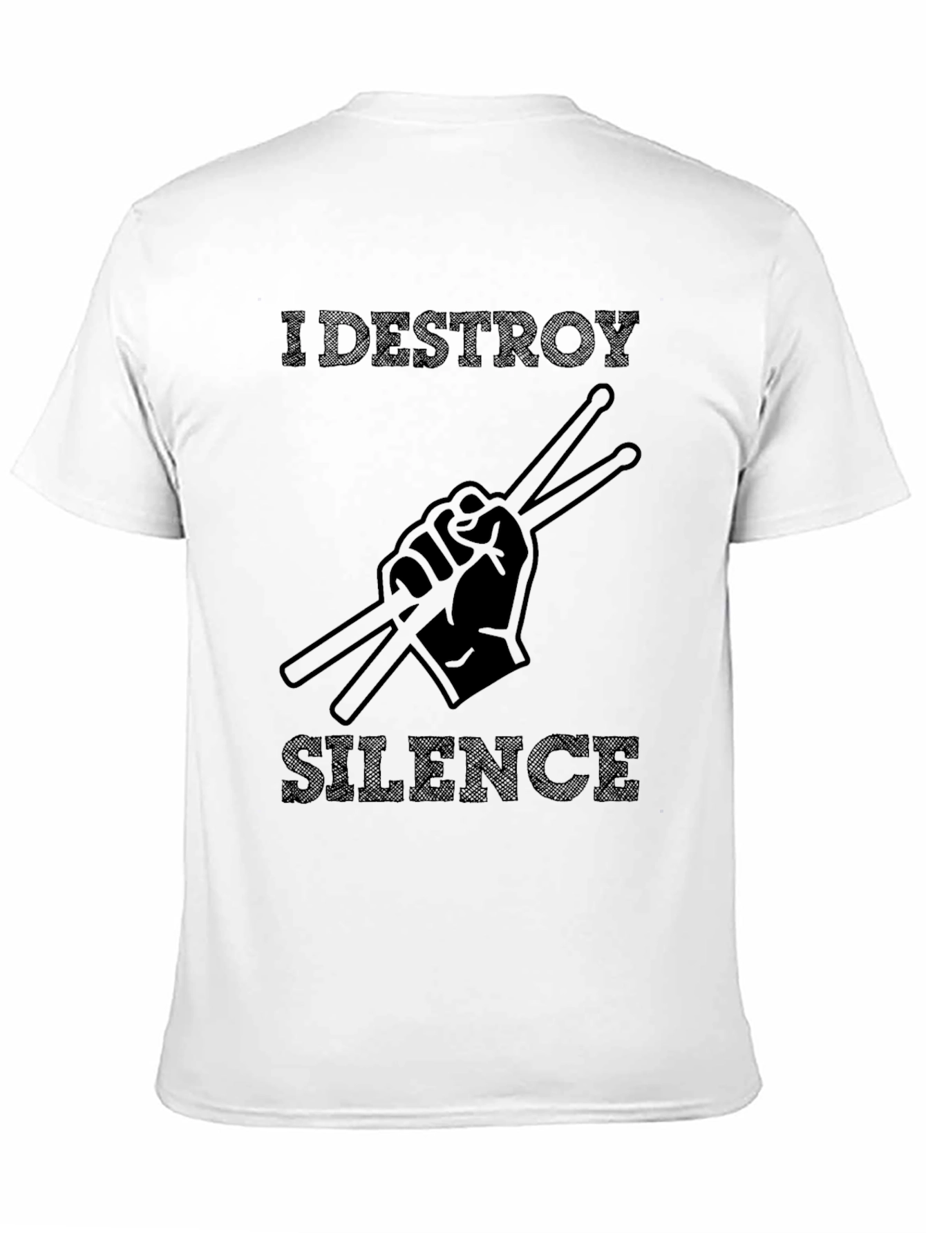 I DESTROY SILENCE Drummer T-Shirt