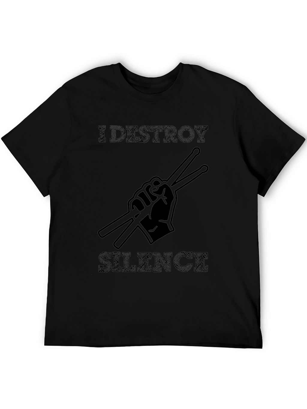 I DESTROY SILENCE Drummer T-Shirt