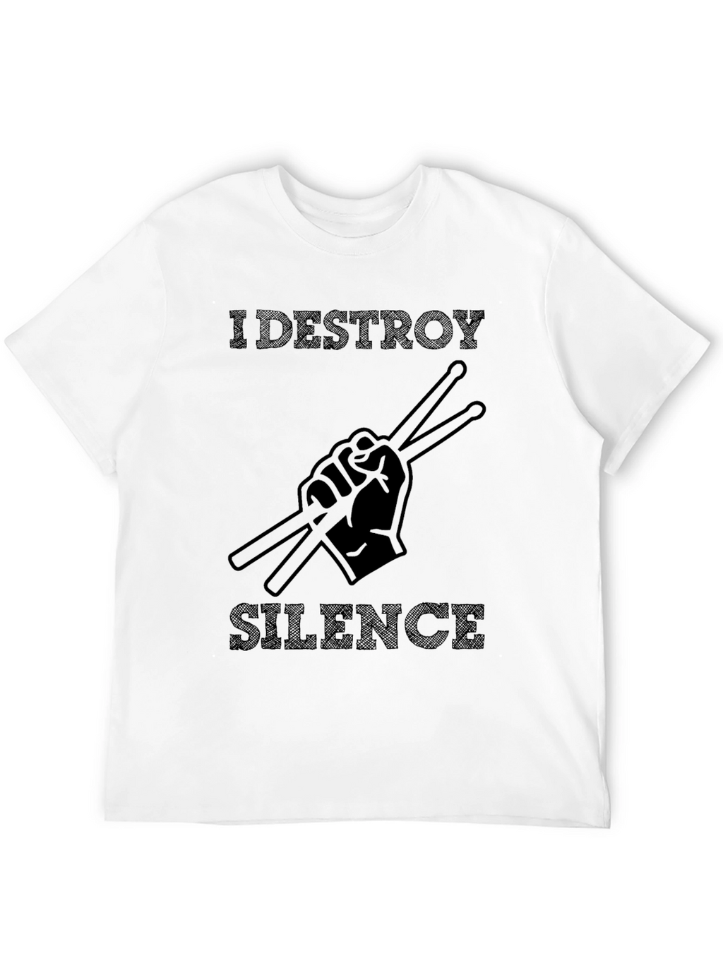 I DESTROY SILENCE Drummer T-Shirt