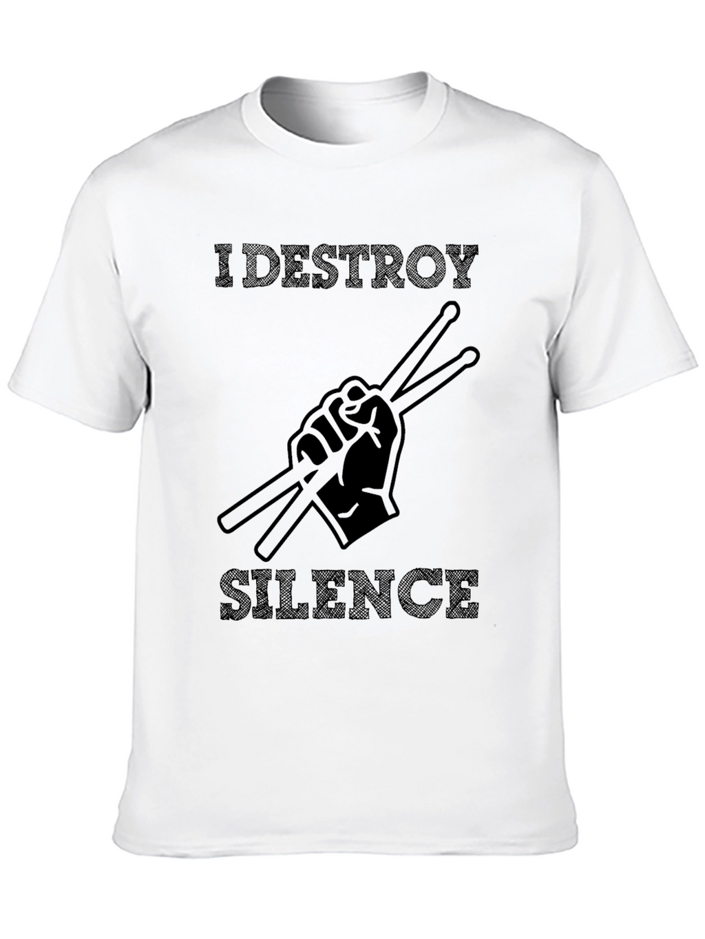I DESTROY SILENCE Drummer T-Shirt