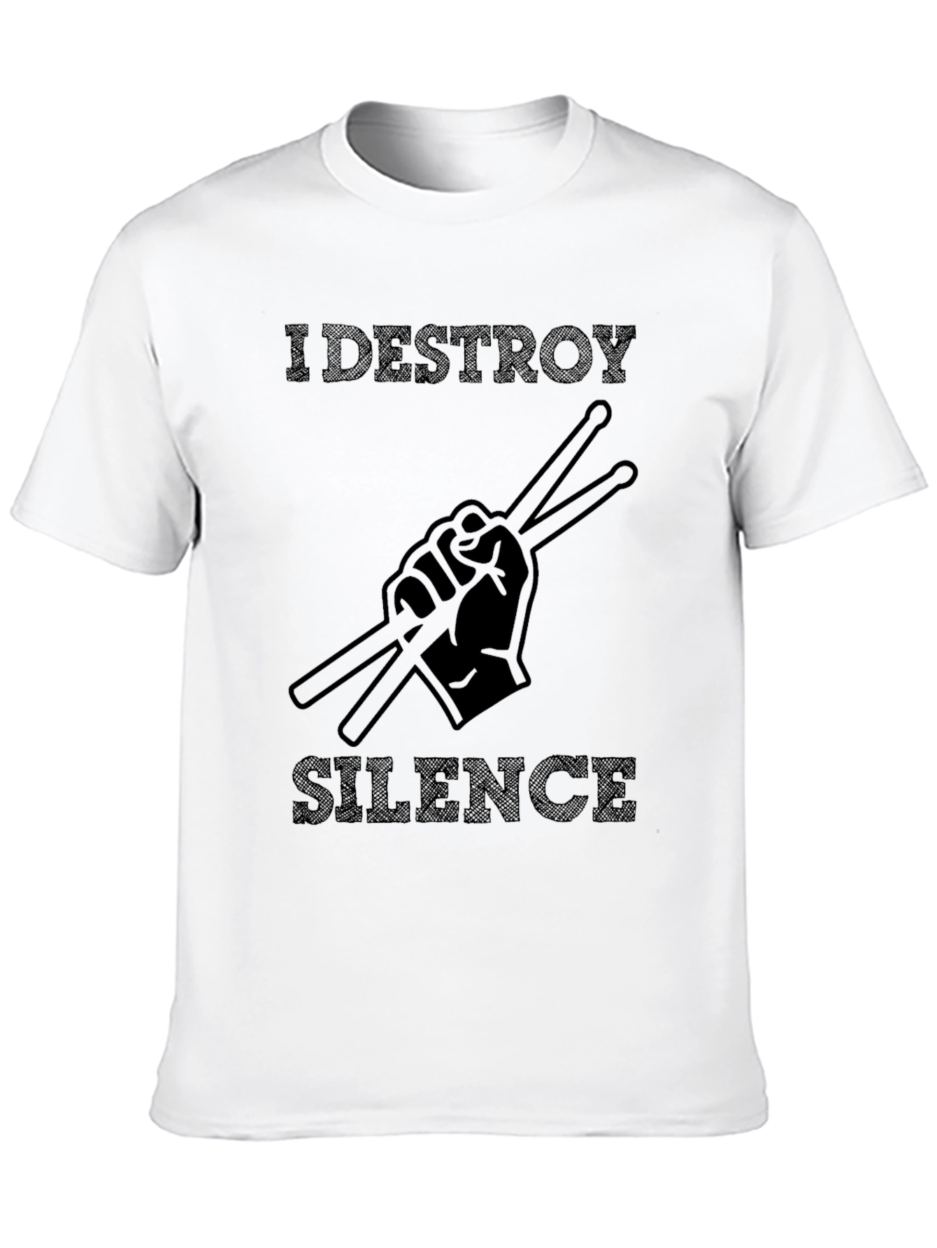 I DESTROY SILENCE Drummer T-Shirt