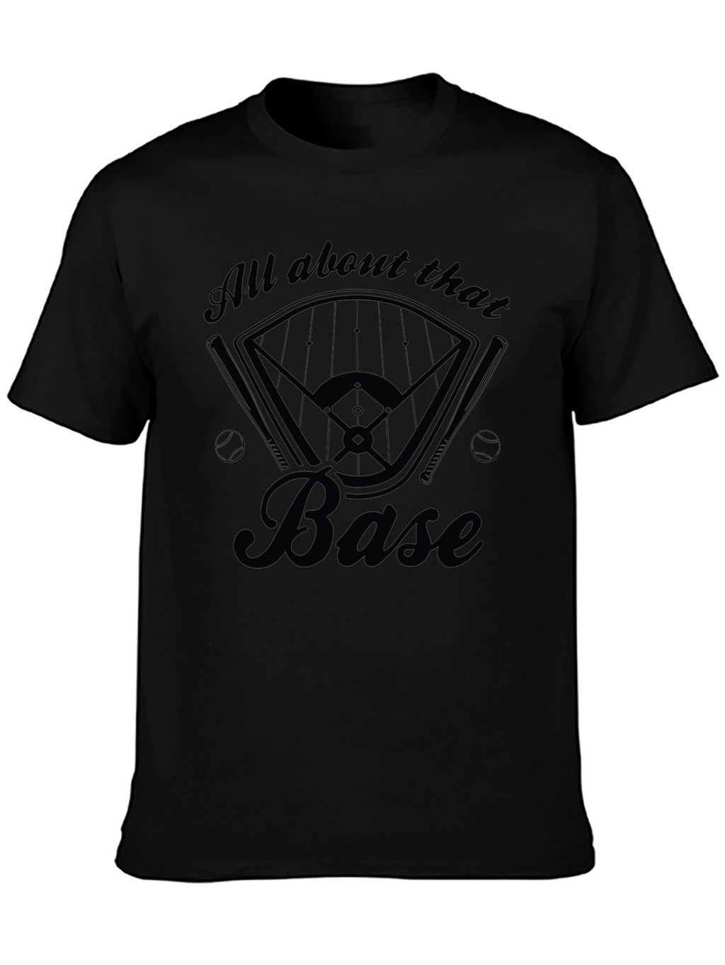 All About That Base Baseball Graphic Tee