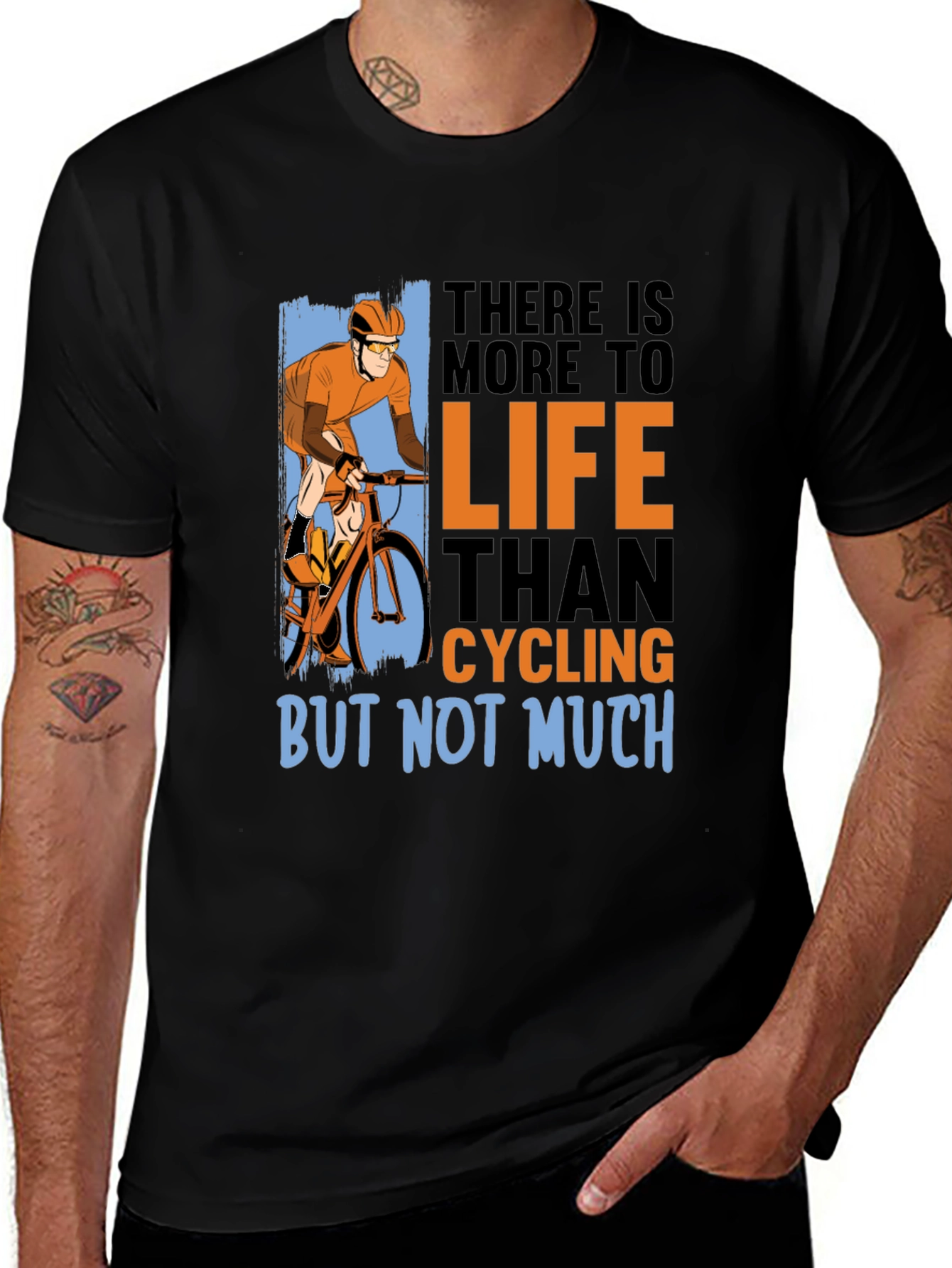 Cycling Life T-Shirt - More to Life Than Cycling