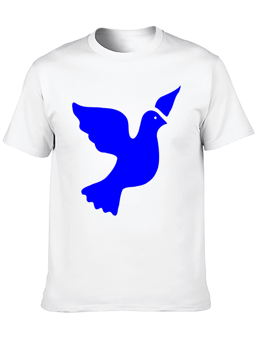 Dove Graphic Tee - Black Cotton Blend