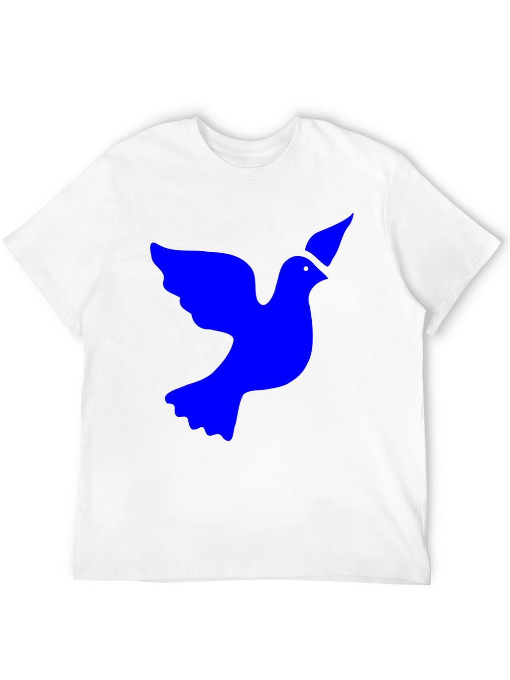 Dove Graphic Tee - Black Cotton Blend