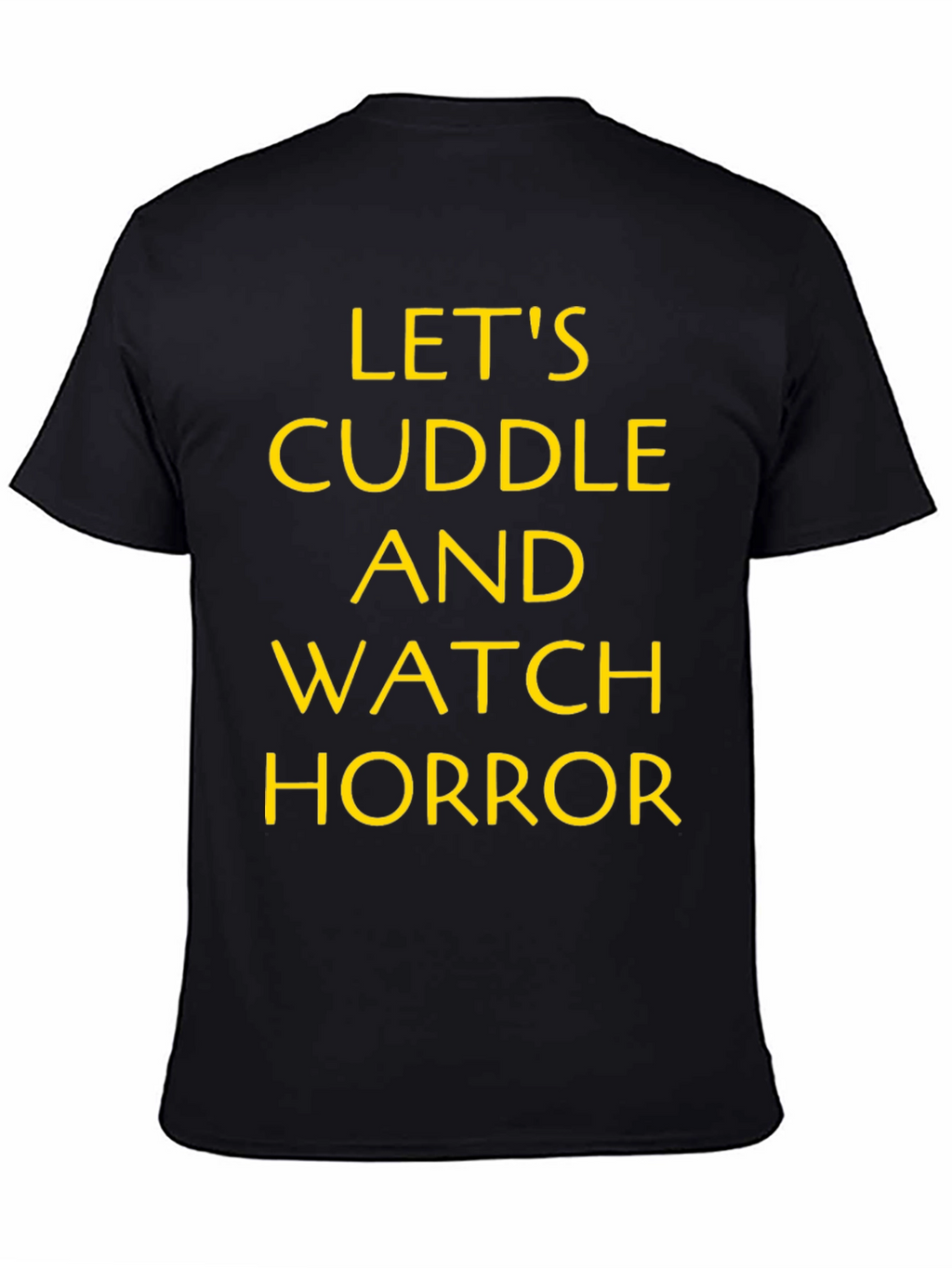 Cuddle and Watch Horror T-Shirt