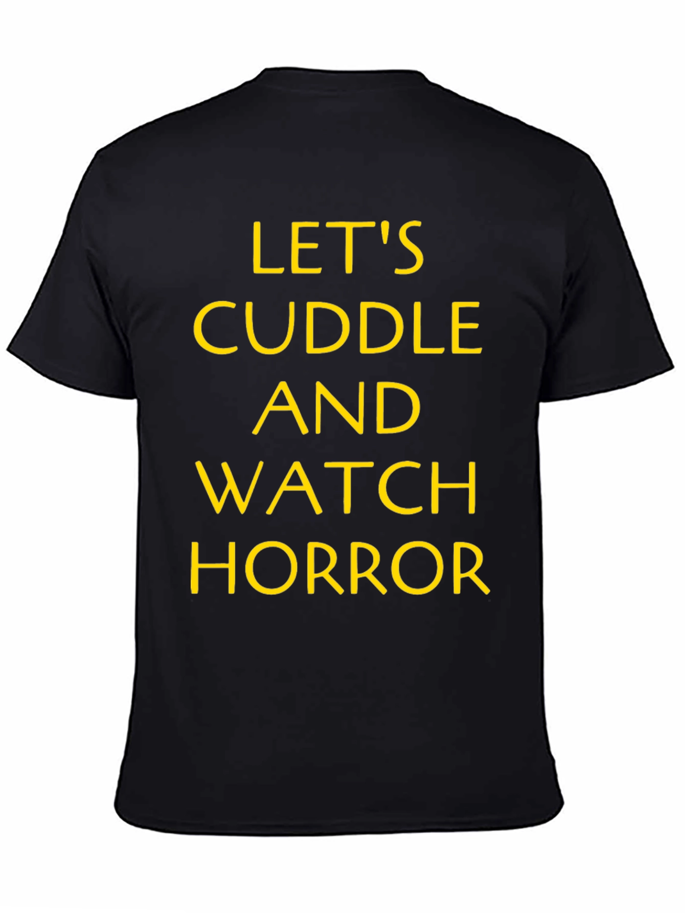 Cuddle and Watch Horror T-Shirt