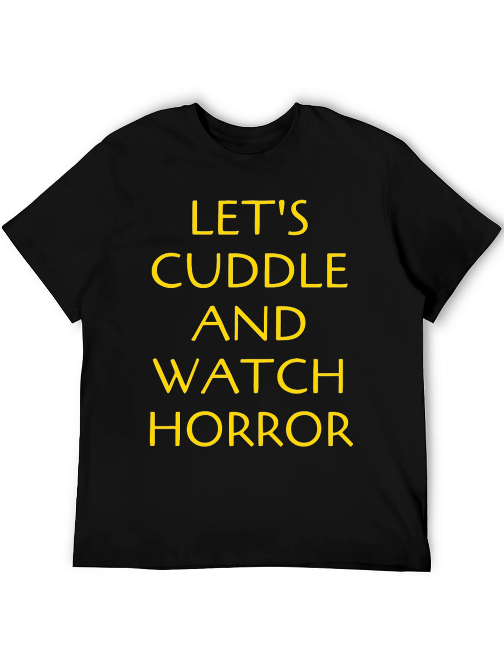 Cuddle and Watch Horror T-Shirt