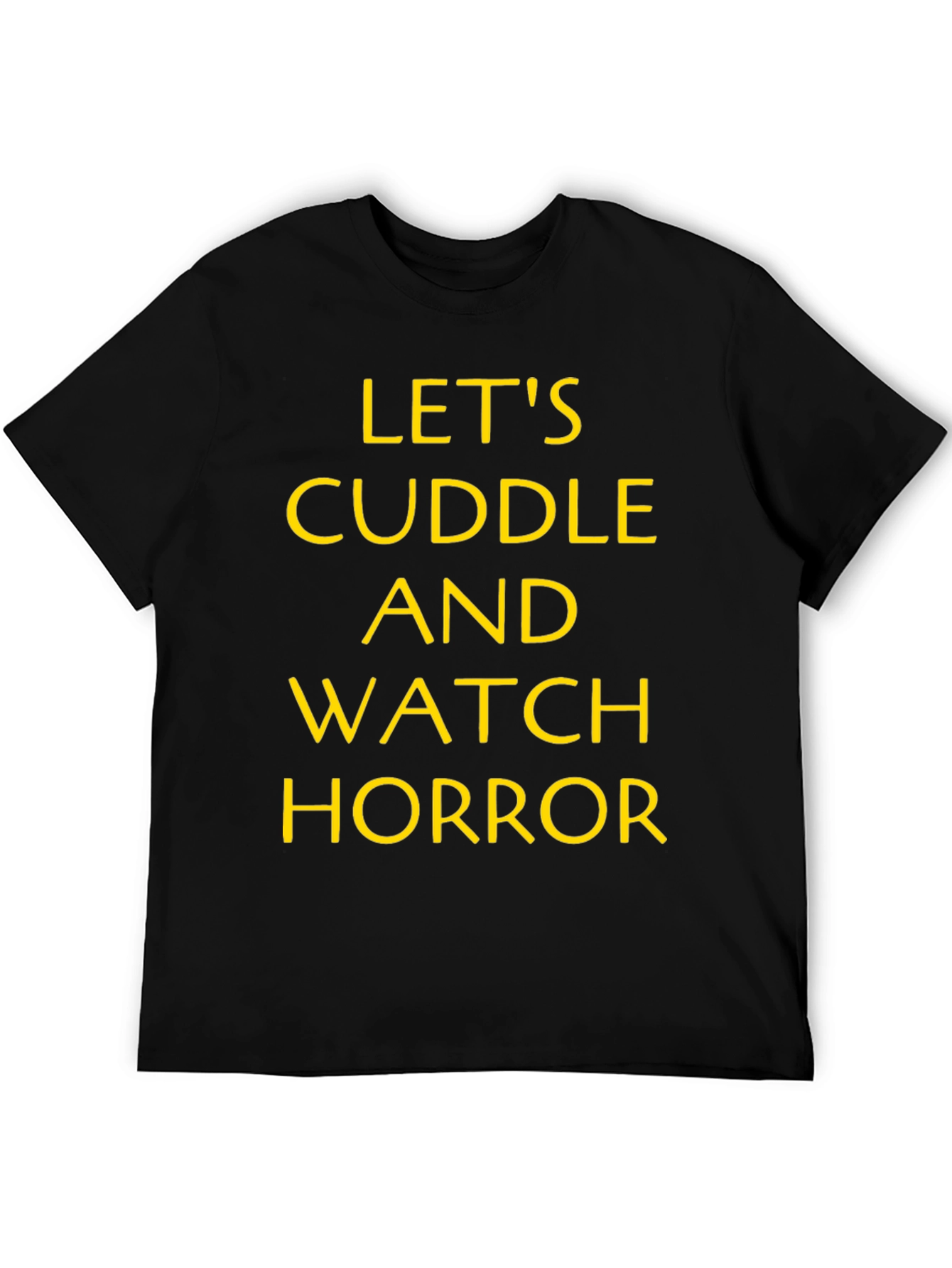 Cuddle and Watch Horror T-Shirt