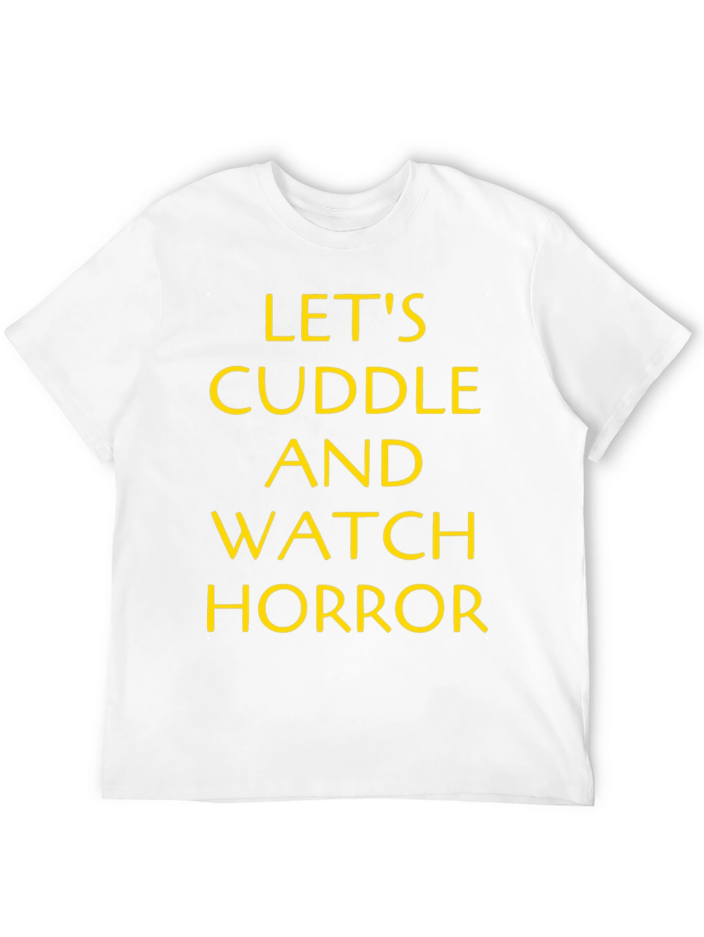 Cuddle and Watch Horror T-Shirt