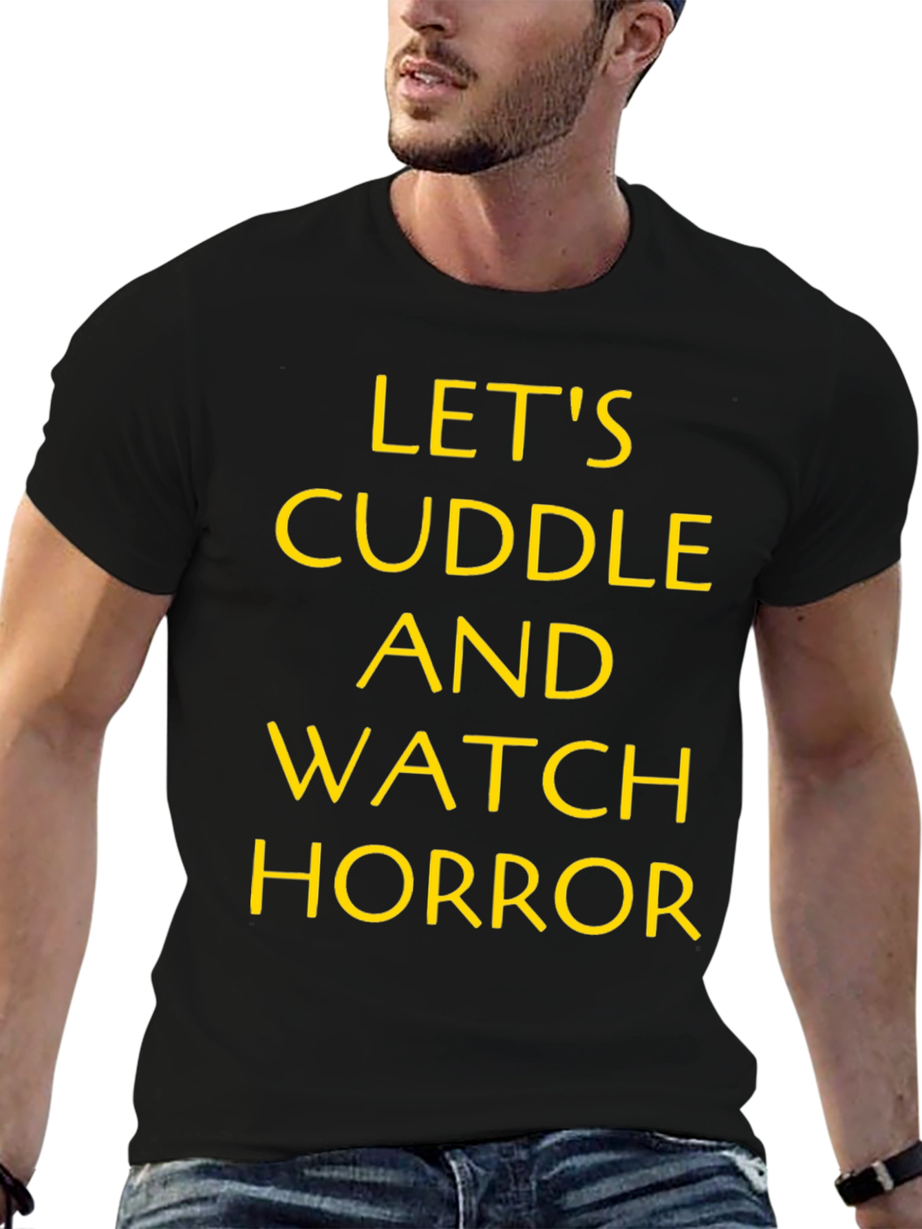 Cuddle and Watch Horror T-Shirt
