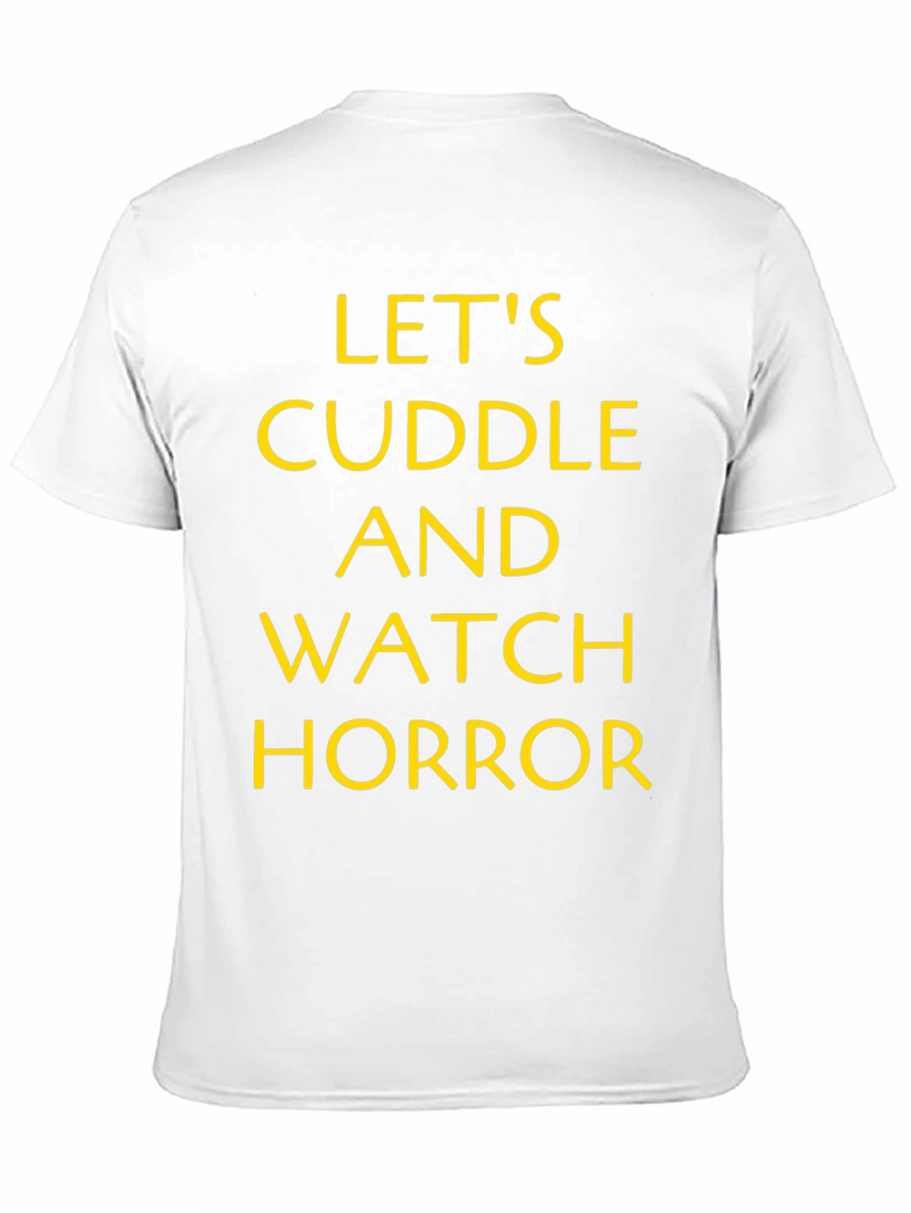 Cuddle and Watch Horror T-Shirt