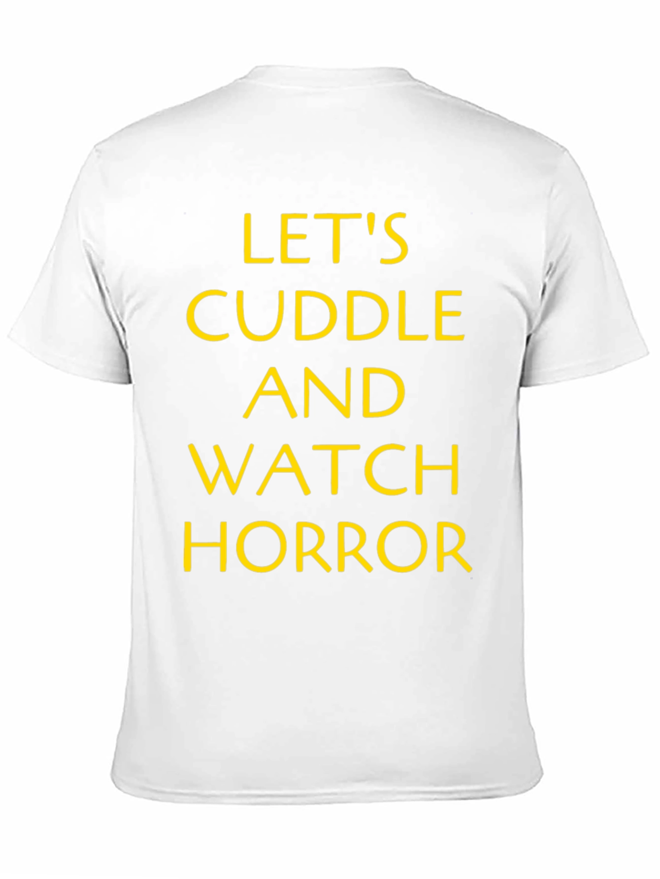 Cuddle and Watch Horror T-Shirt