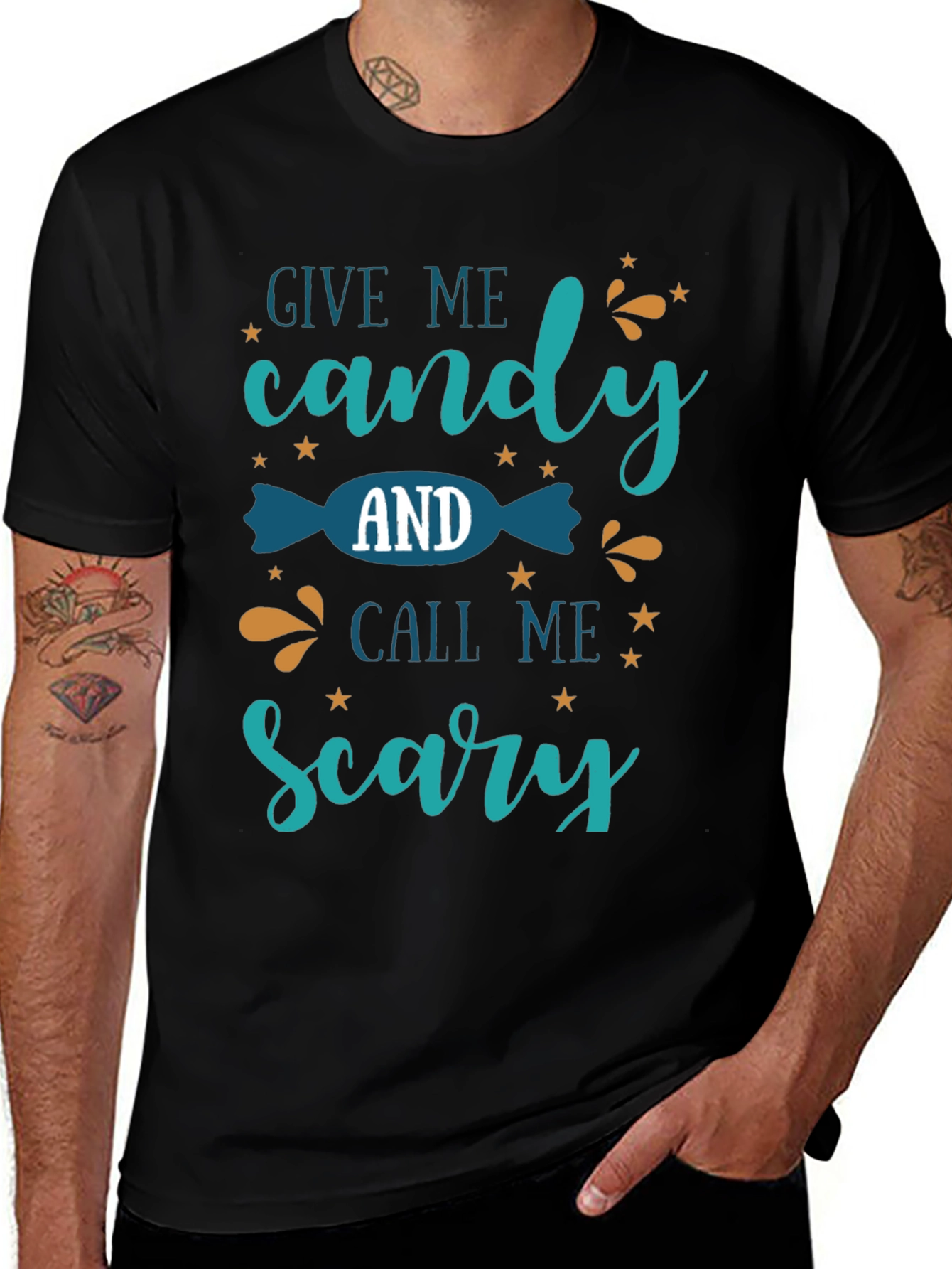 Give Me Candy T-Shirt - Halloween Tee
