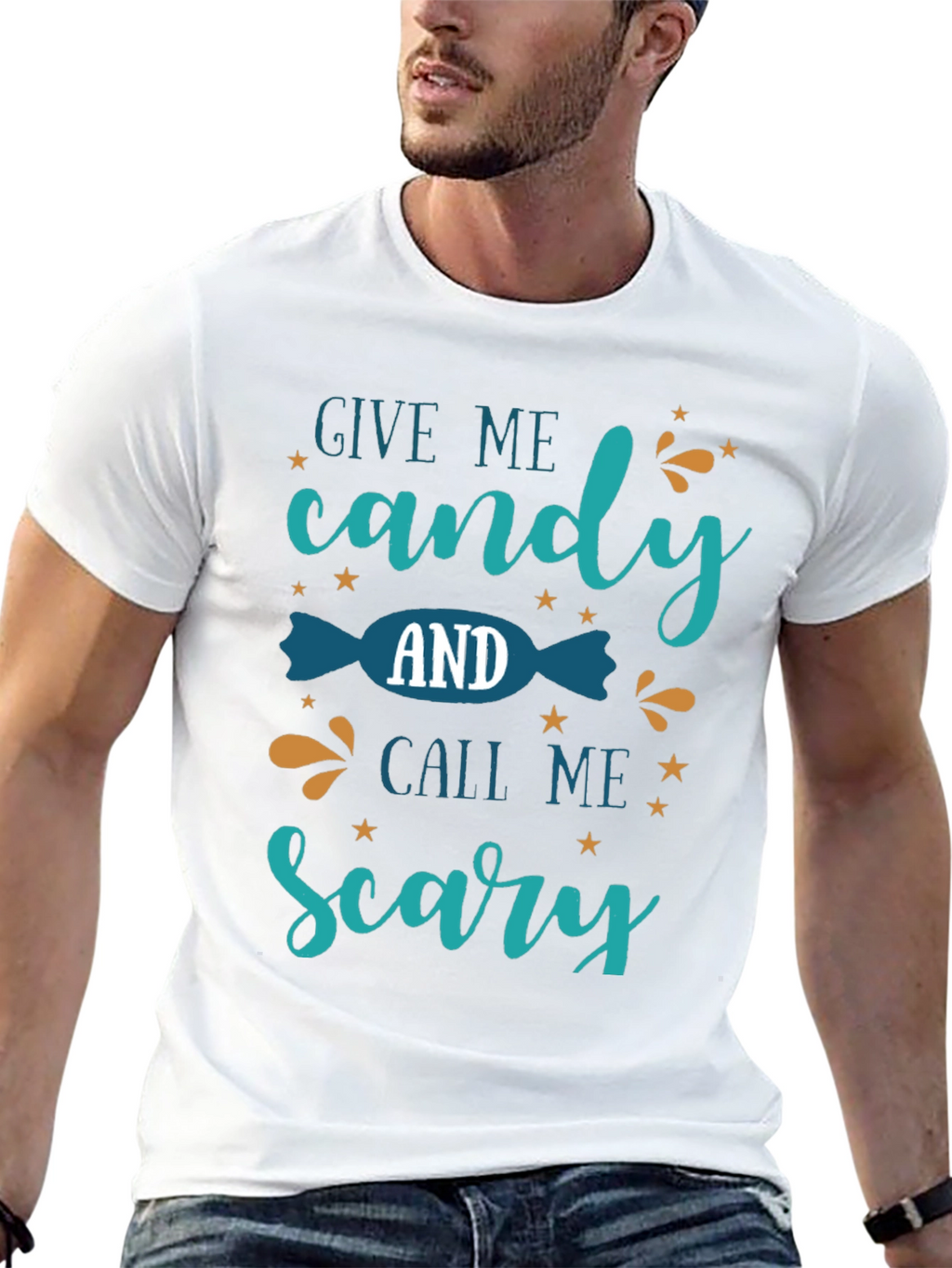 Give Me Candy T-Shirt - Halloween Tee