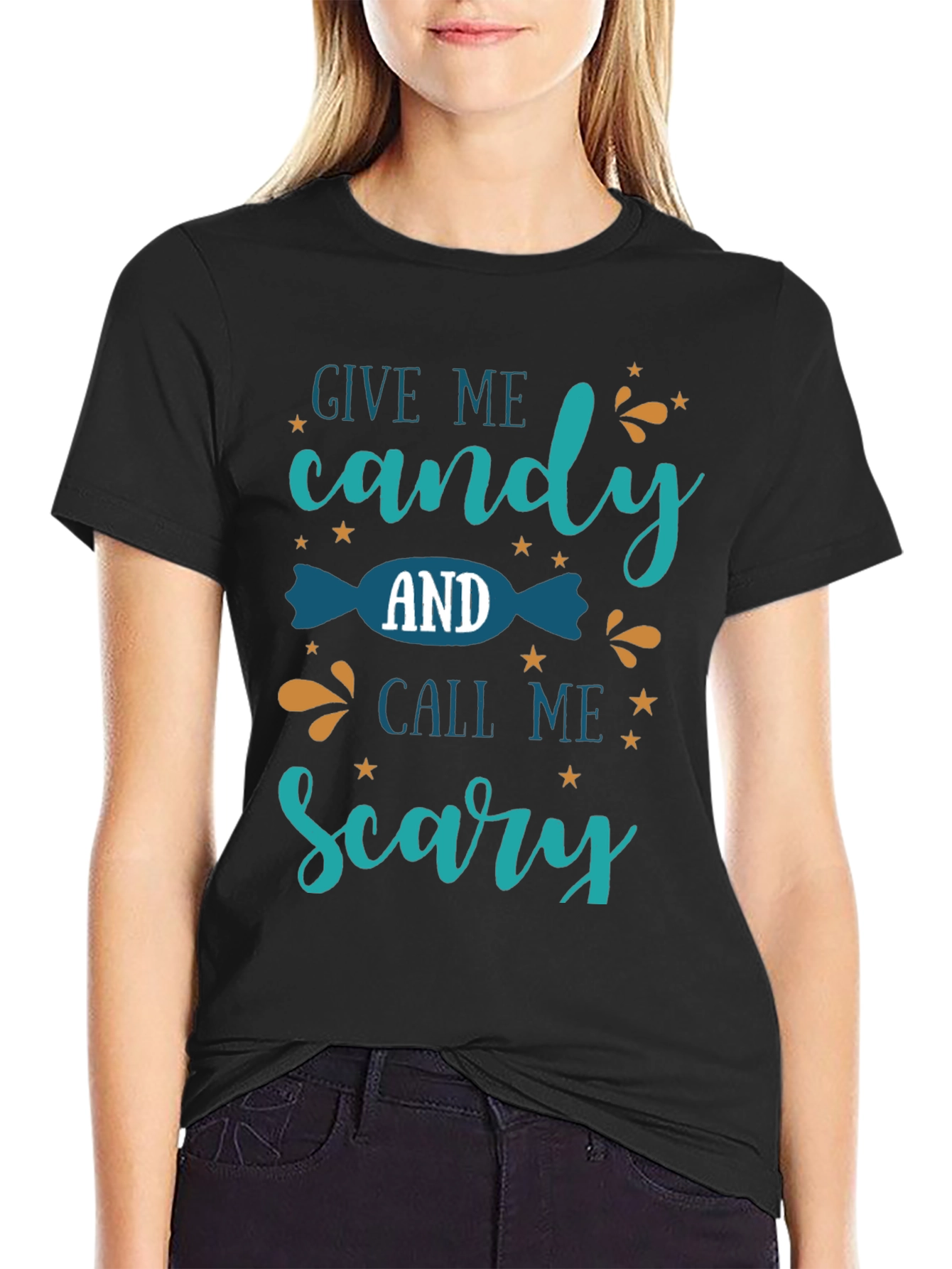 Give Me Candy T-Shirt - Halloween Tee