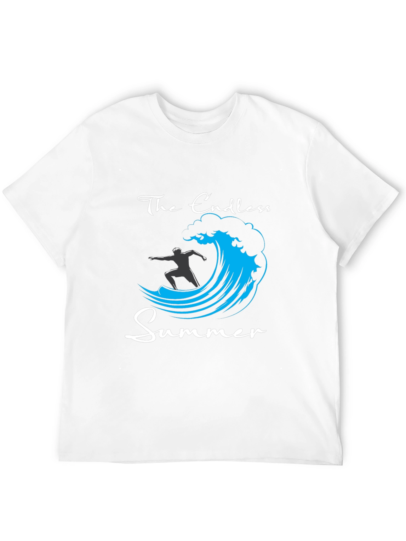 Endless Summer Graphic Tee - Surfer Wave T-Shirt