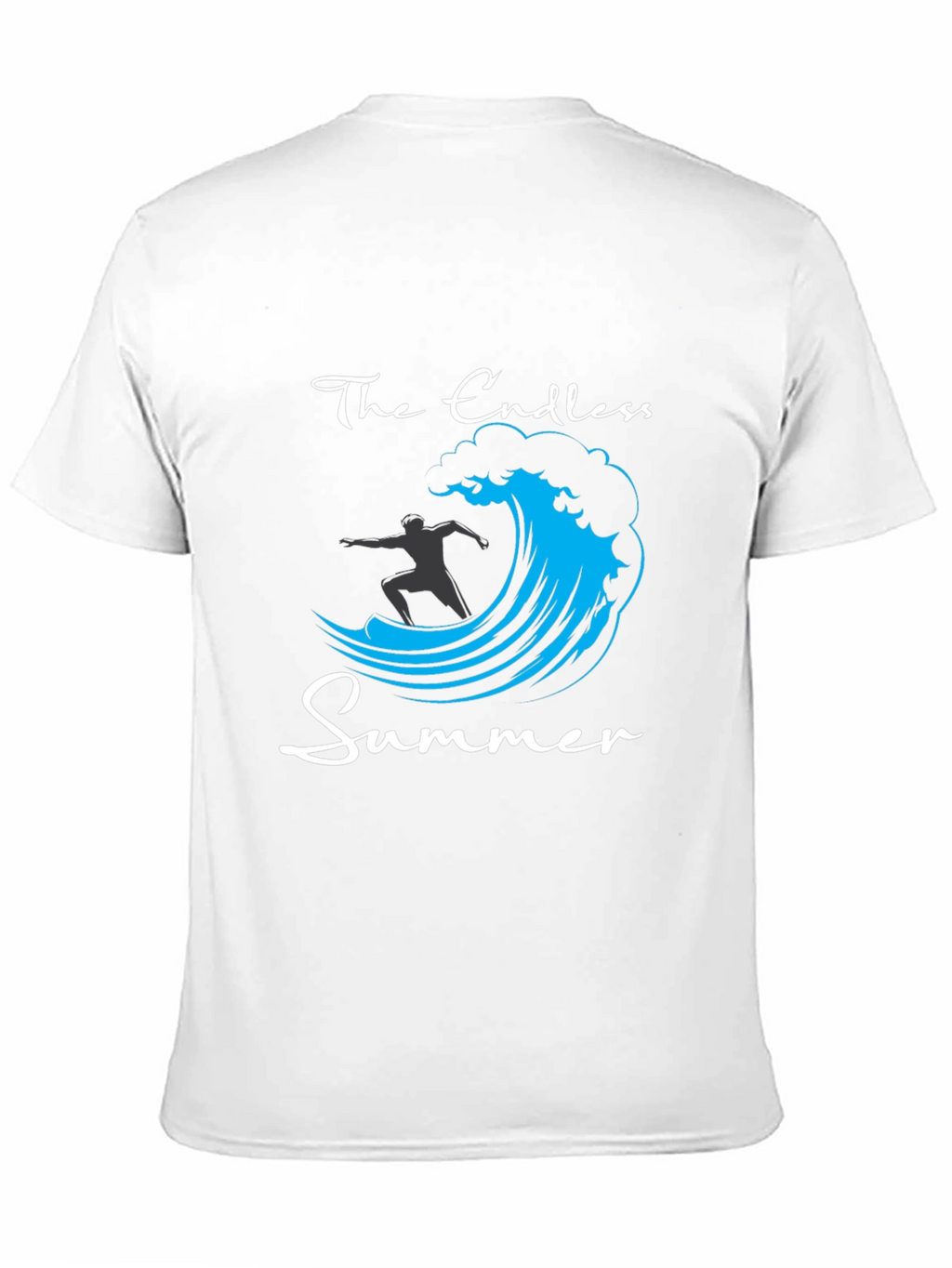 Endless Summer Graphic Tee - Surfer Wave T-Shirt
