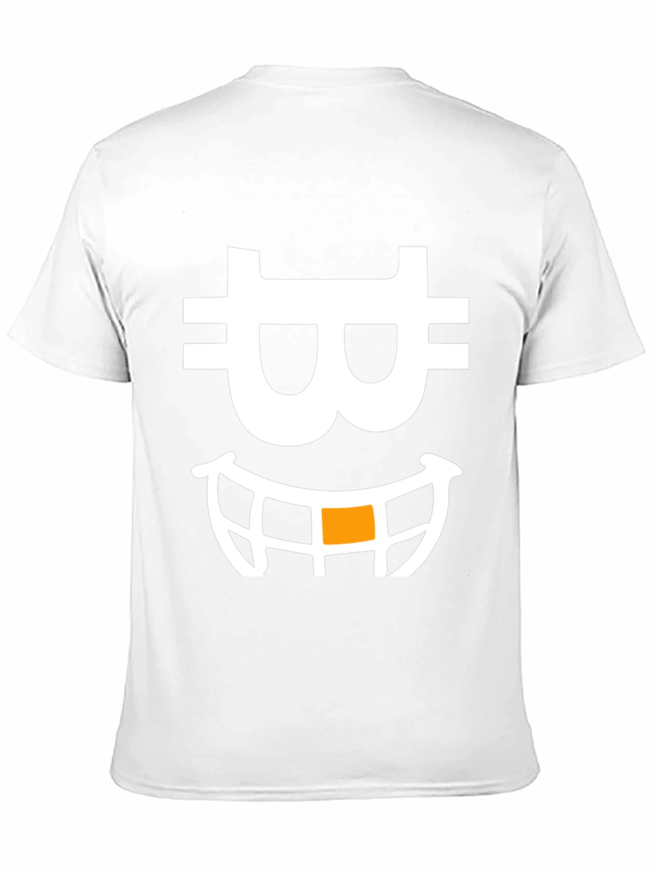 Bitcoin Smiley Face Black T-Shirt