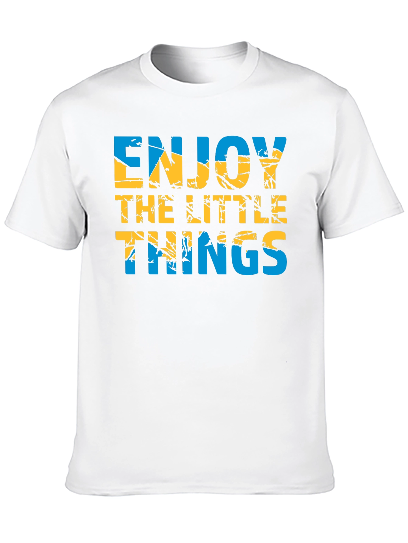 Enjoy the Little Things Graphic T-Shirt - Black