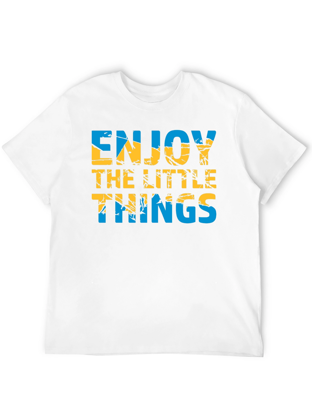 Enjoy the Little Things Graphic T-Shirt - Black