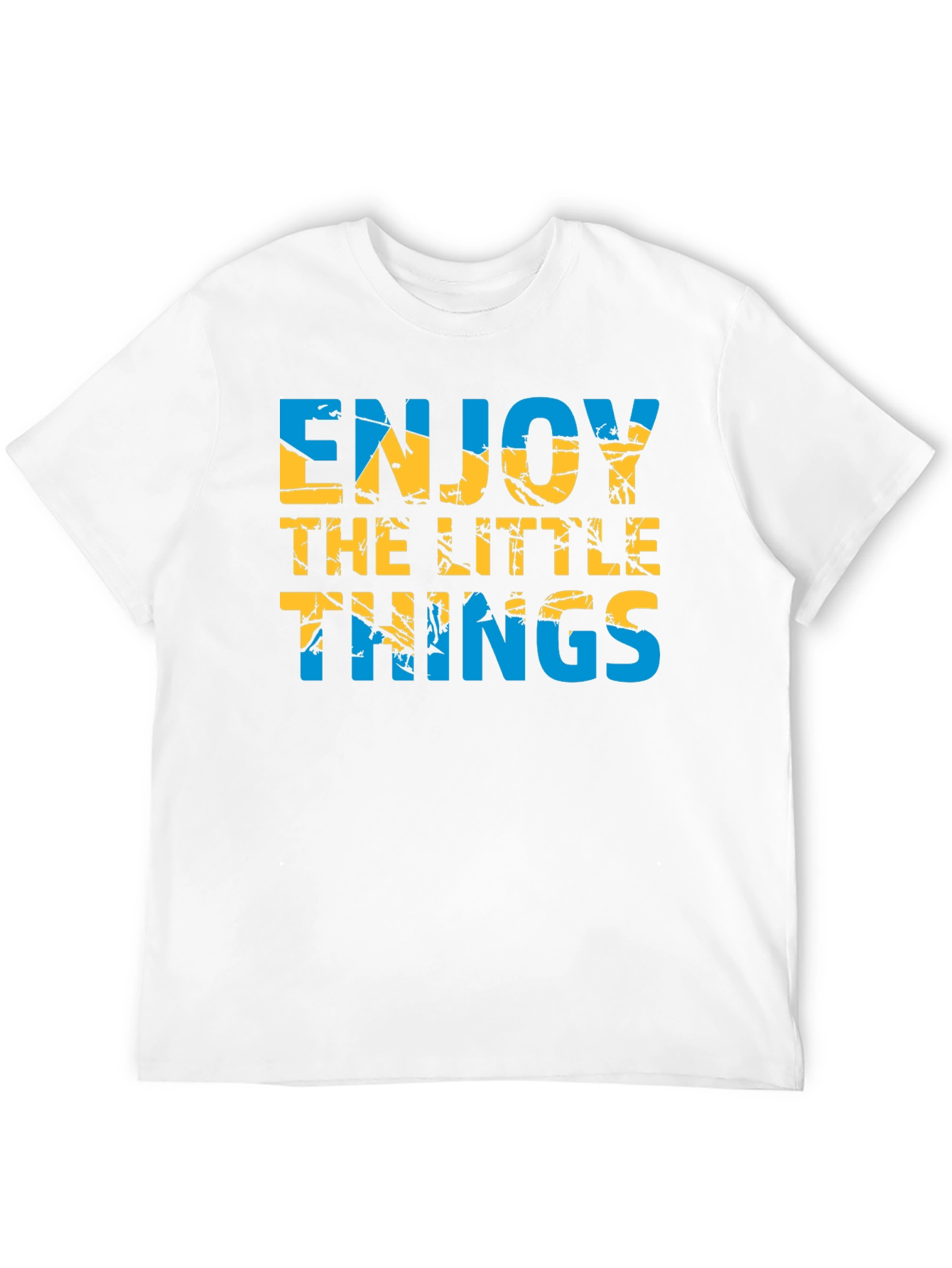 Enjoy the Little Things Graphic T-Shirt - Black