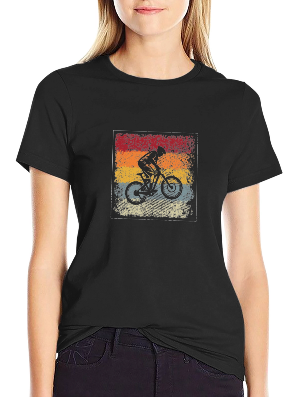 Retro Mountain Bike Graphic T-Shirt