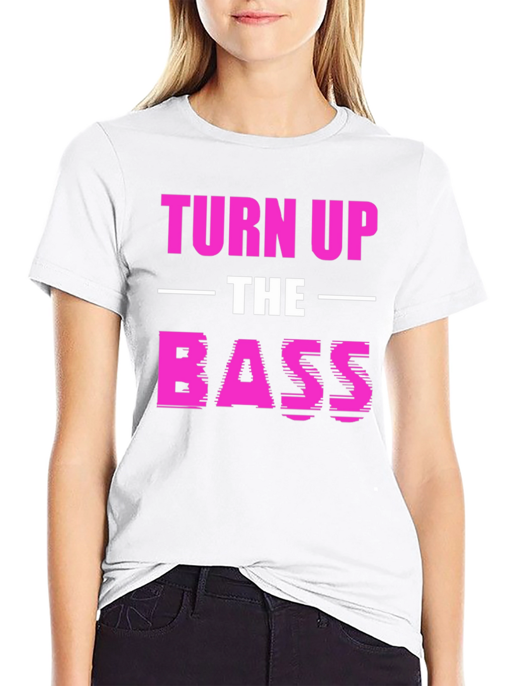 Turn Up the Bass Graphic Tee