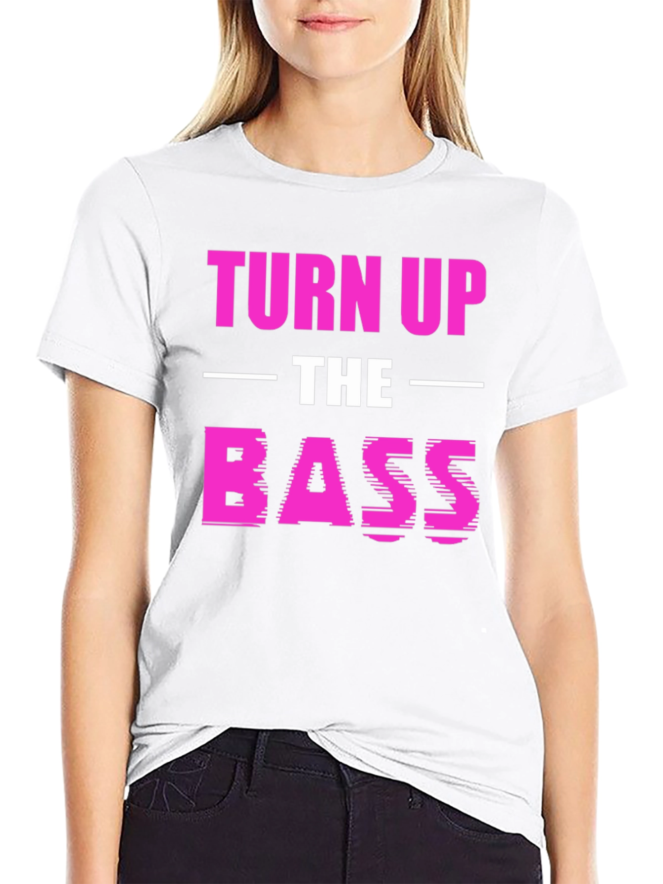 Turn Up the Bass Graphic Tee