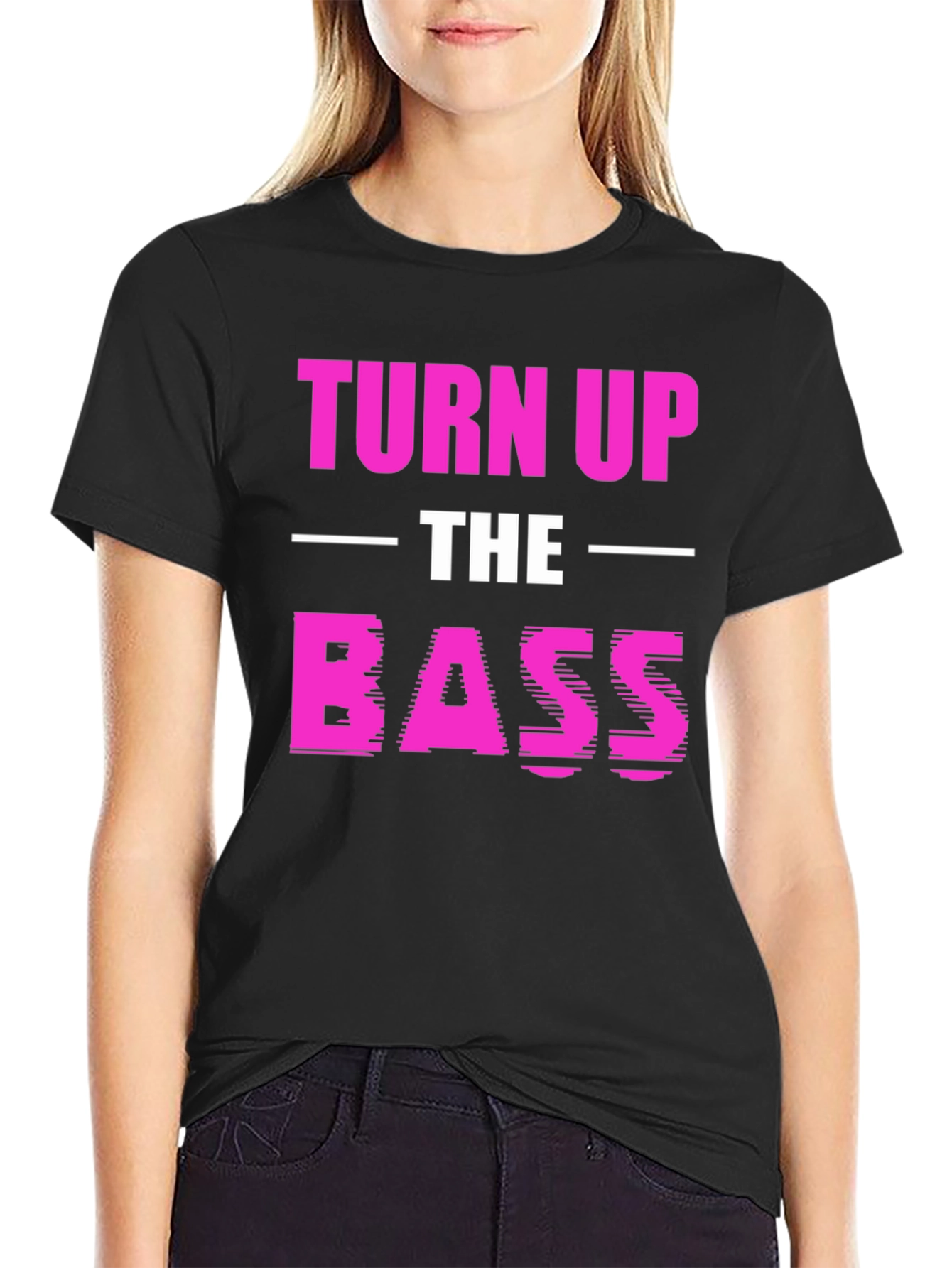 Turn Up the Bass Graphic Tee