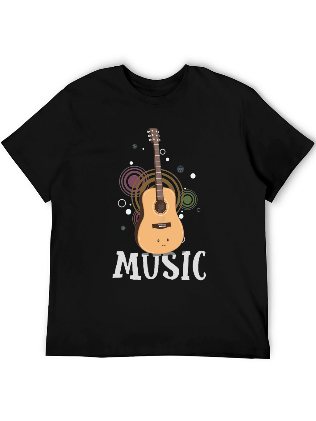 Music Guitar Graphic T-Shirt