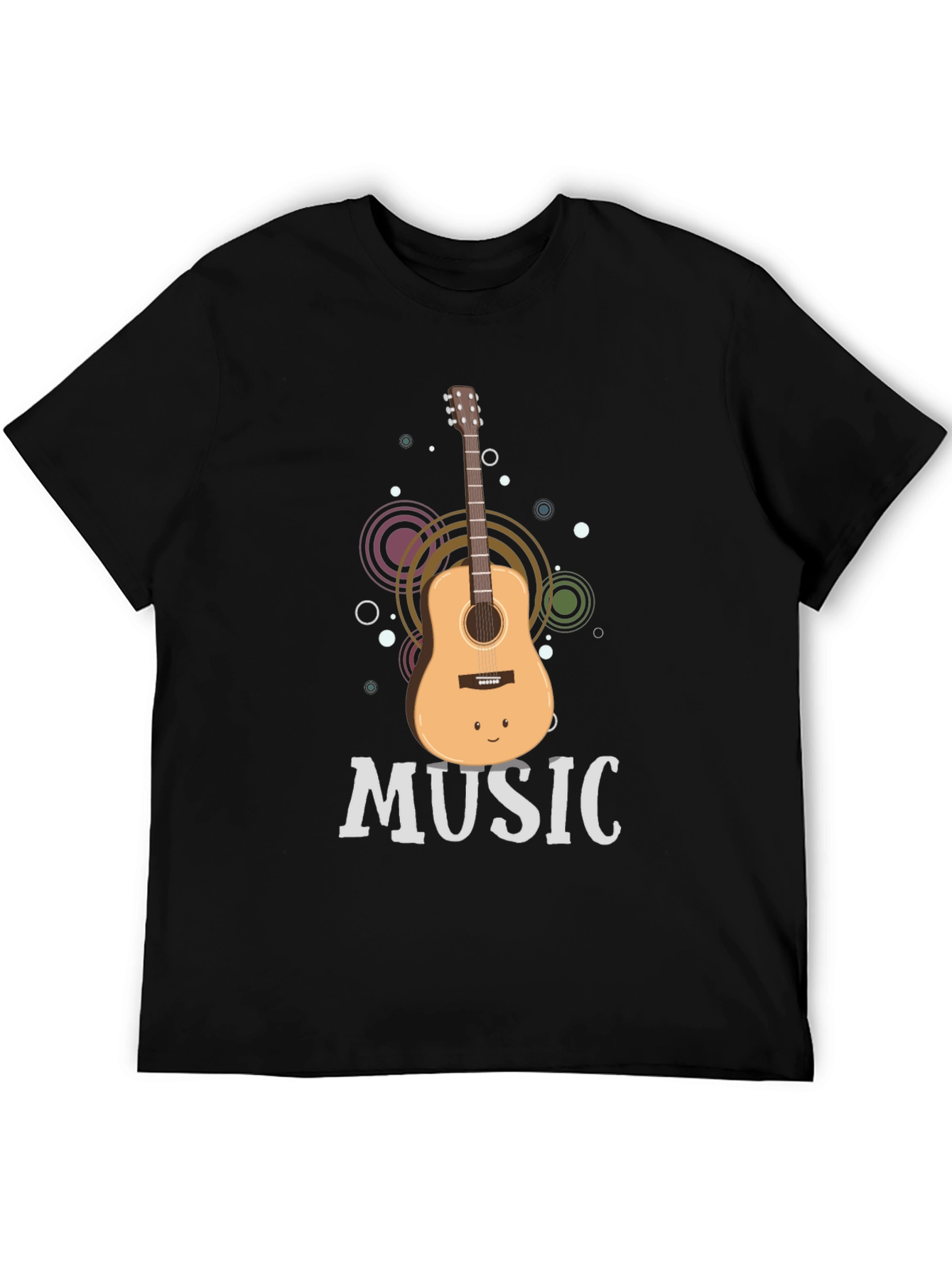 Music Guitar Graphic T-Shirt