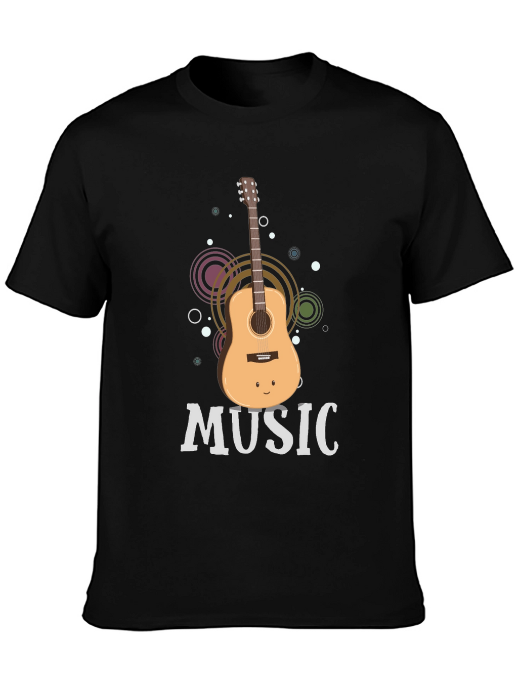 Music Guitar Graphic T-Shirt
