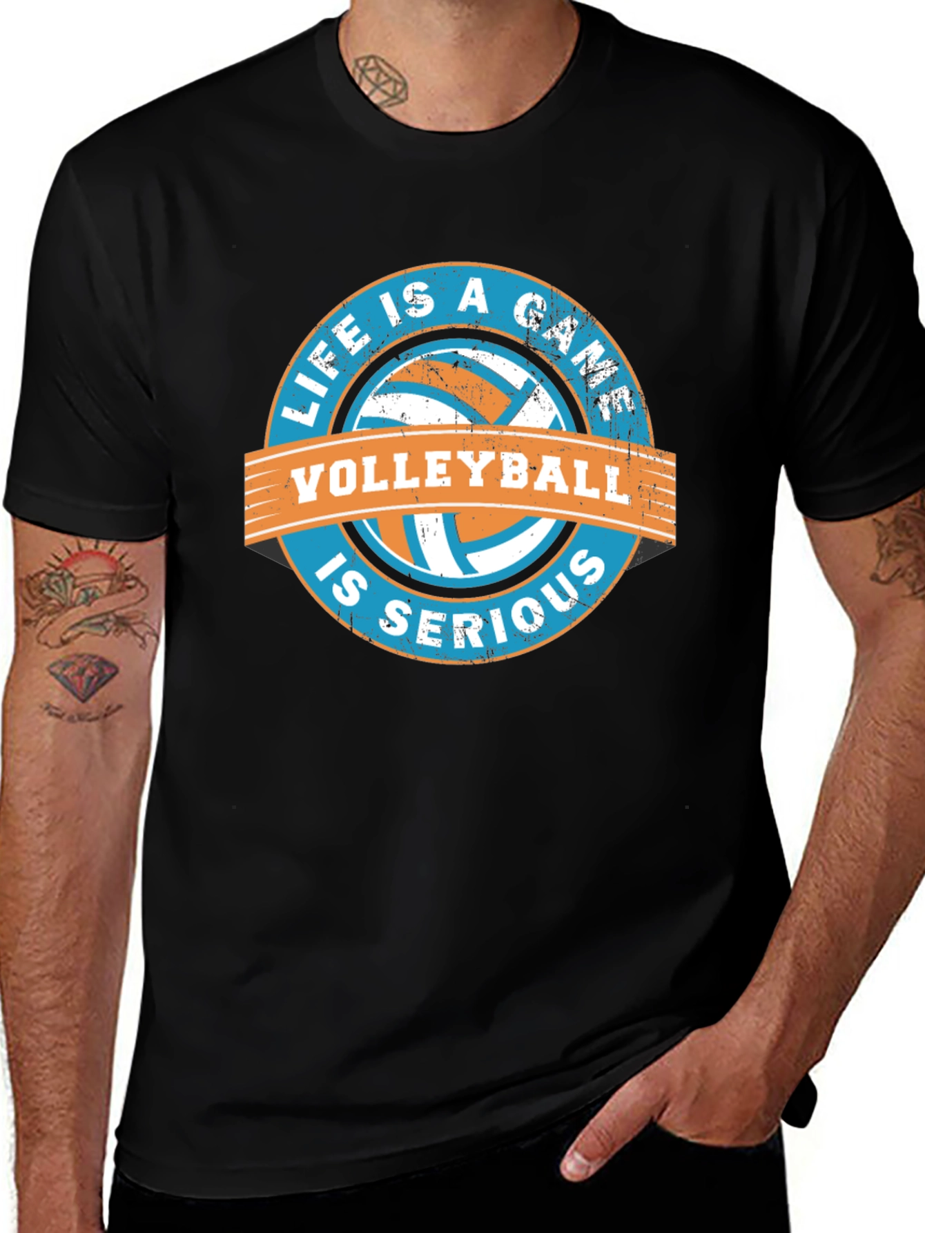 Volleyball Life Is A Game T-Shirt
