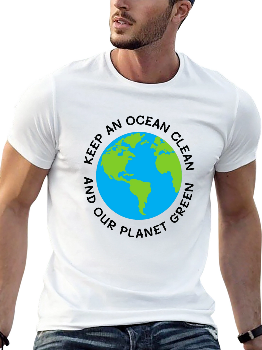 Eco-Friendly Planet Earth T-Shirt