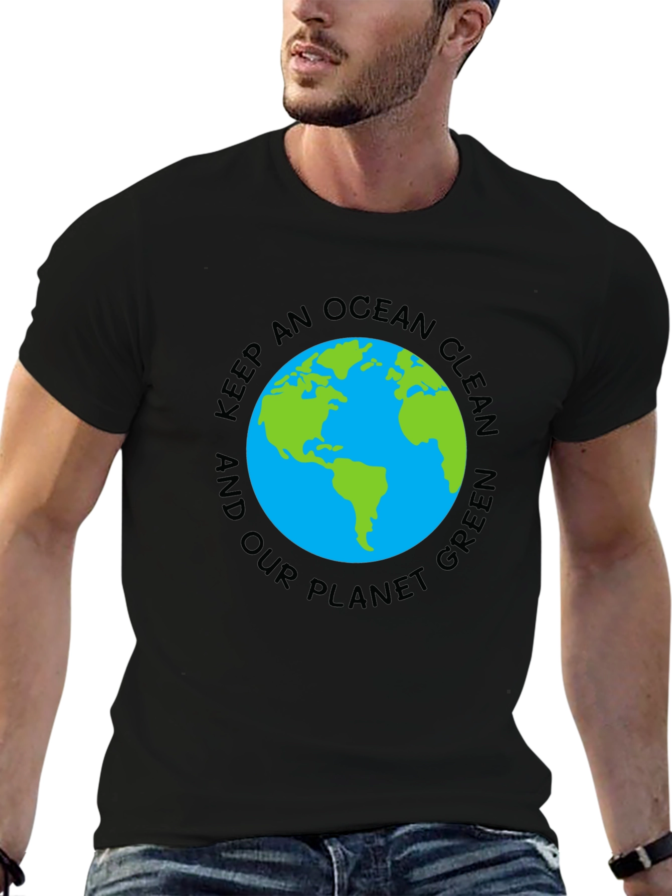 Eco-Friendly Planet Earth T-Shirt