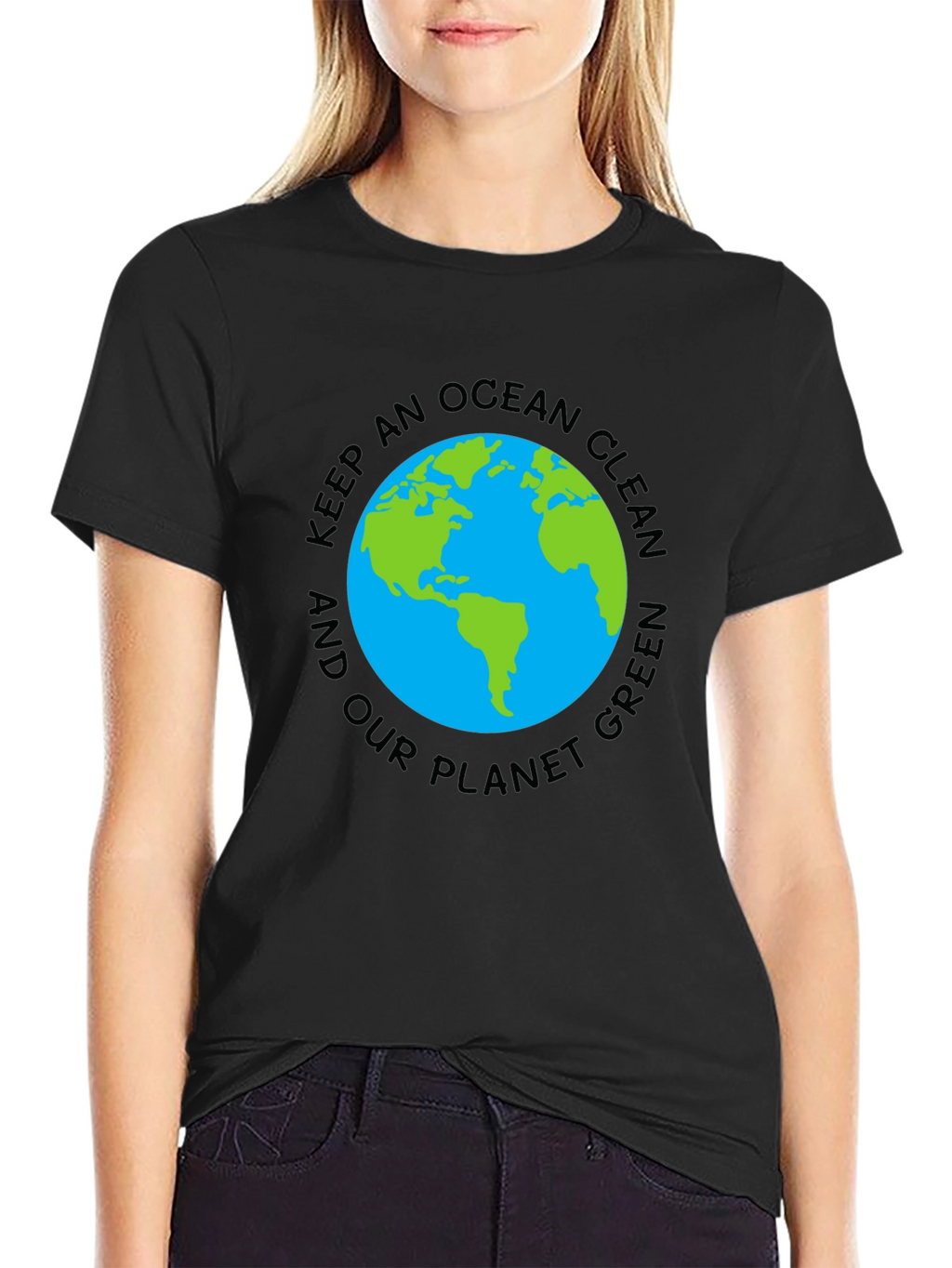 Eco-Friendly Planet Earth T-Shirt