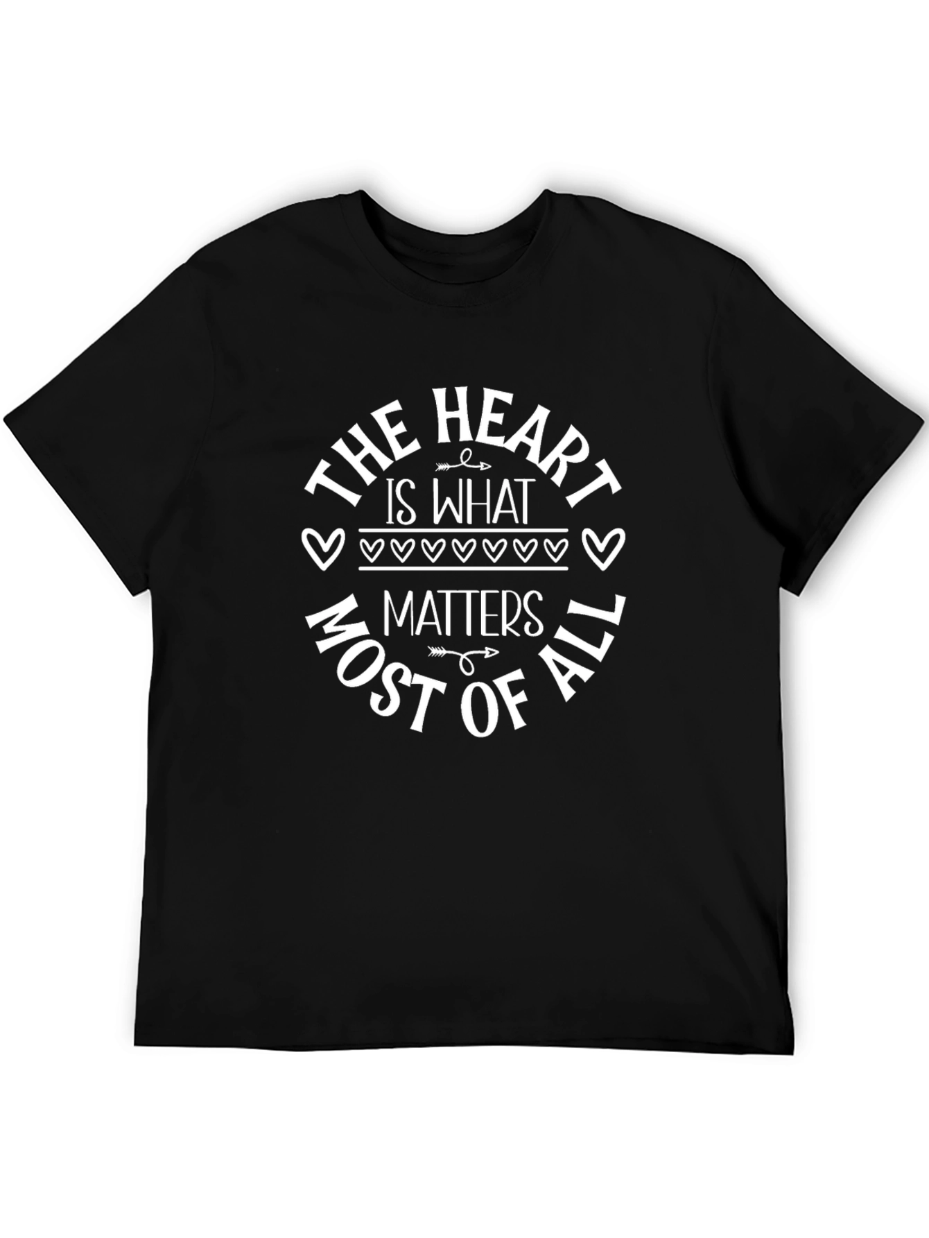 Heart Matters Graphic Tee - Trendy Unisex T-Shirt