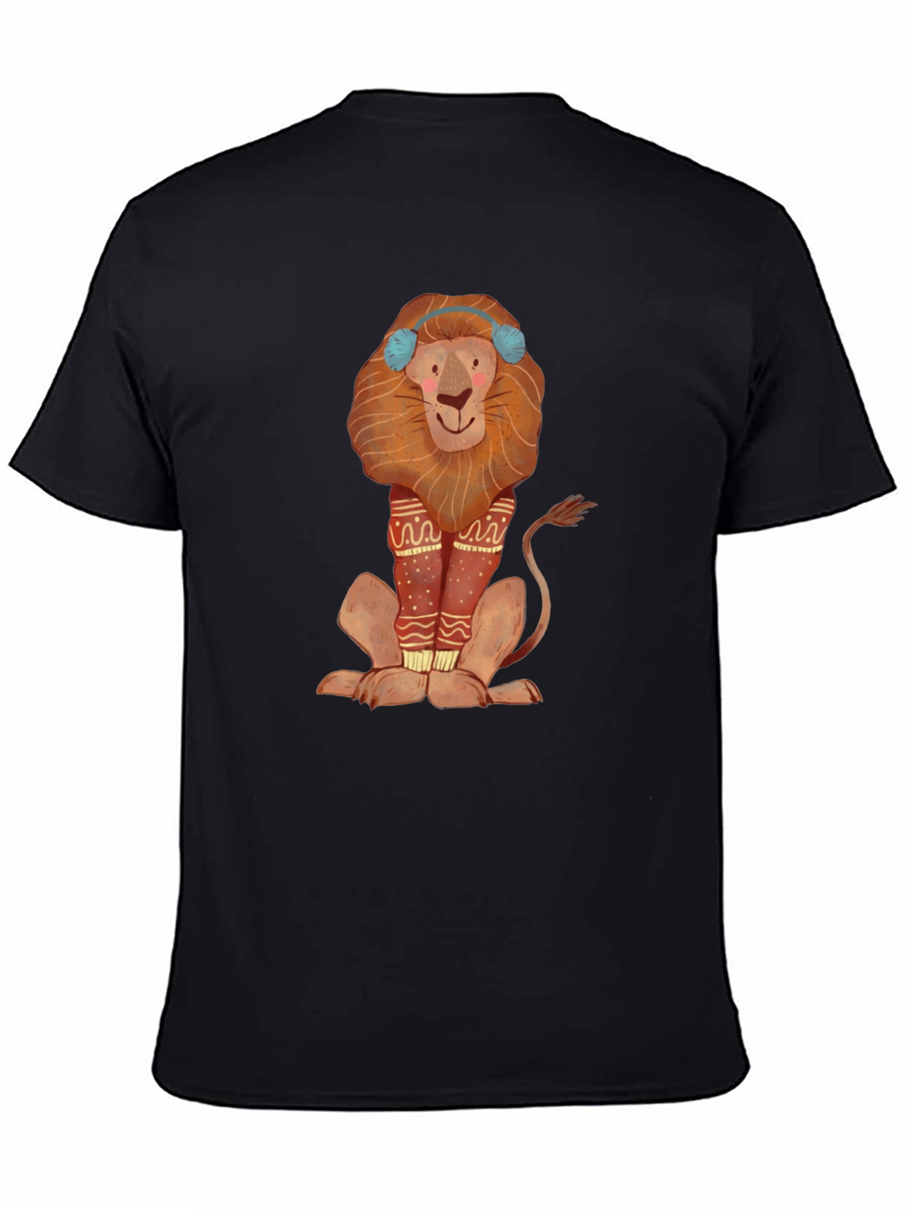 Lion Graphic Tee - Winter Fun
