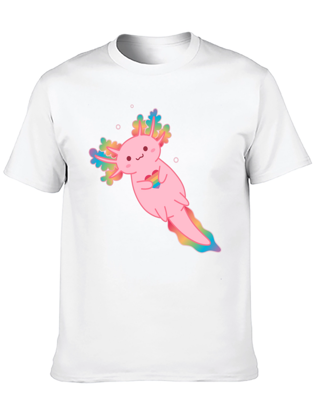 Axolotl Pride T-Shirt - Cute Amphibian Tee