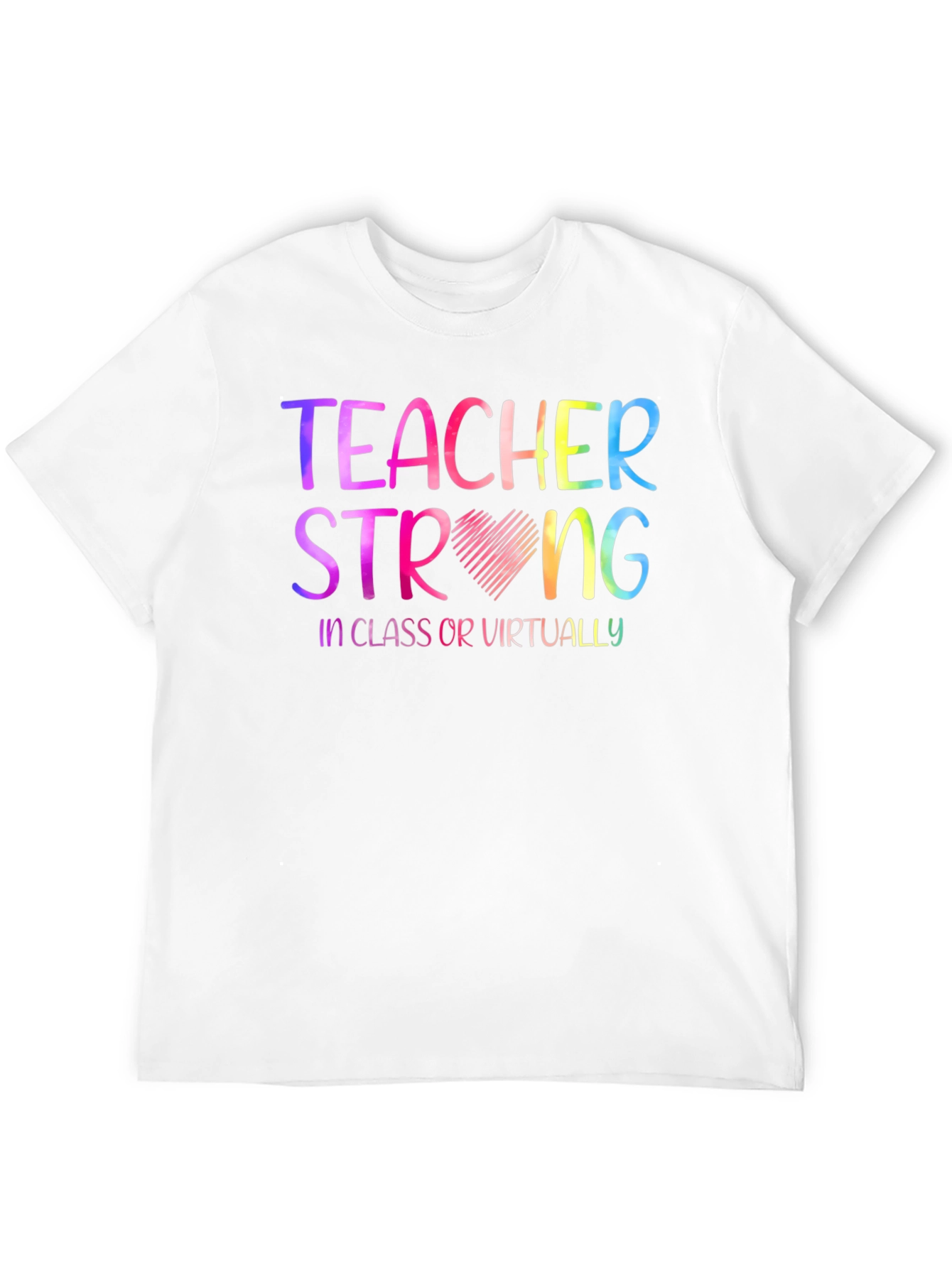 Teacher Strong Graphic T-Shirt