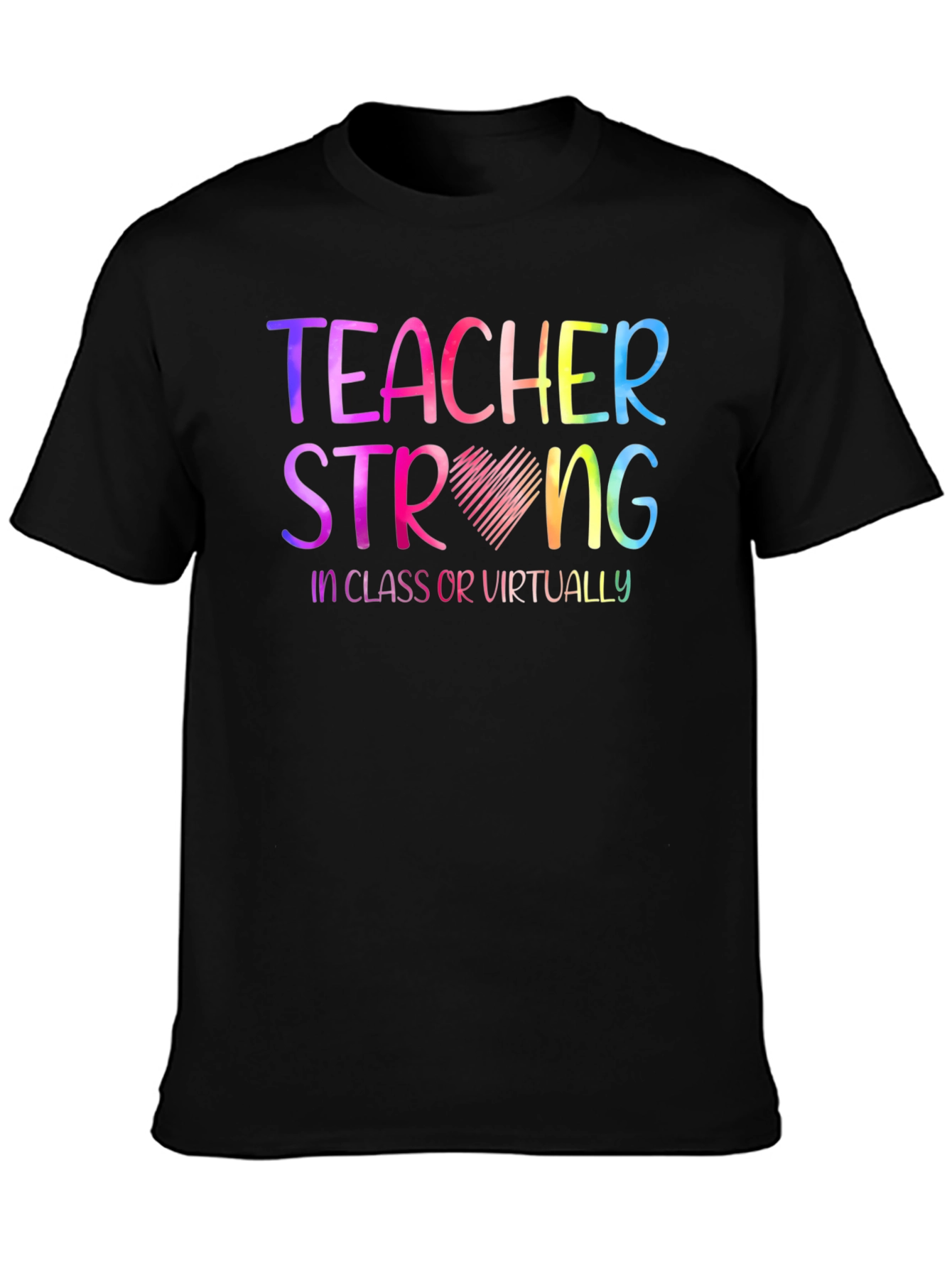 Teacher Strong Graphic T-Shirt