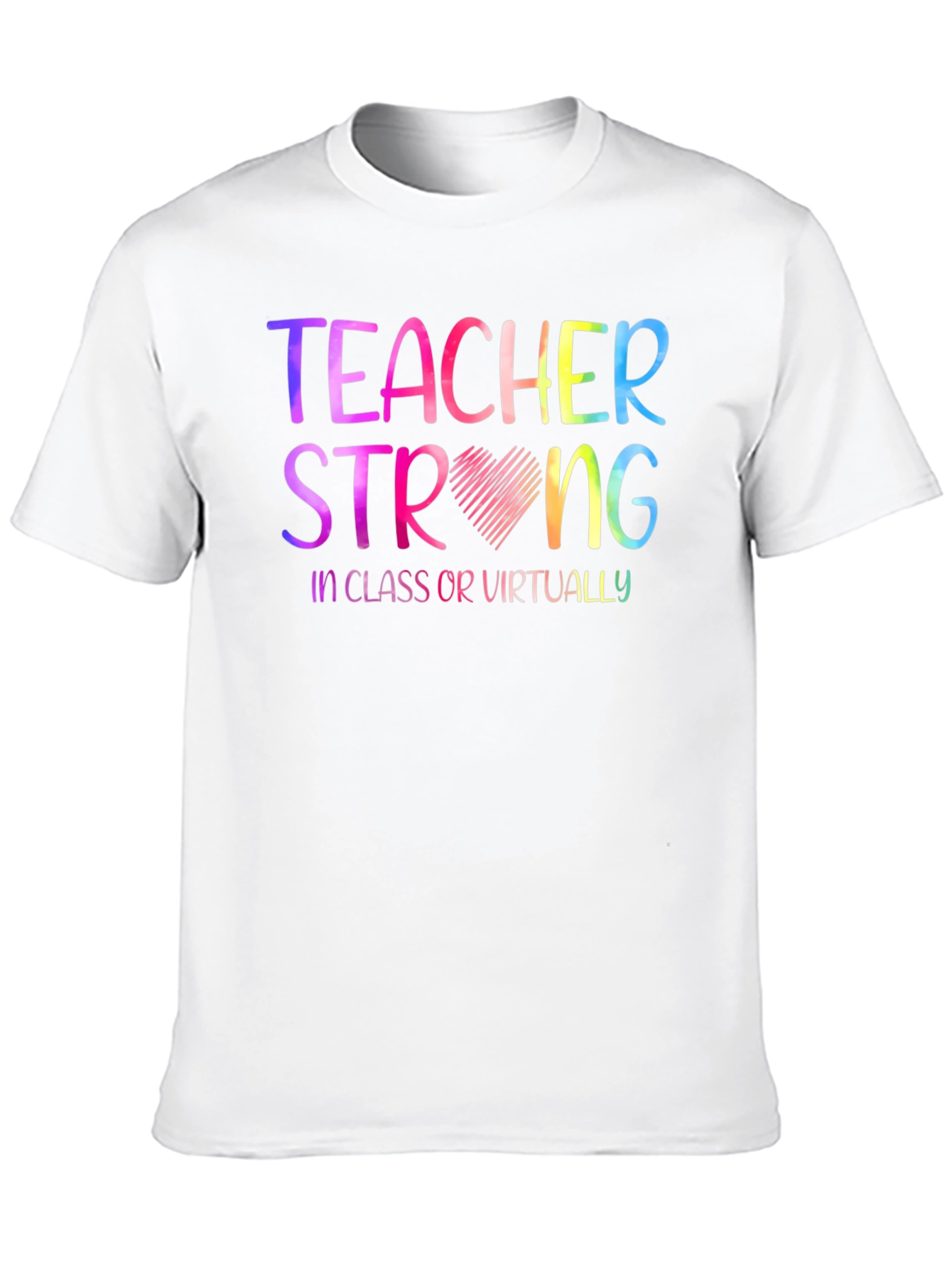 Teacher Strong Graphic T-Shirt