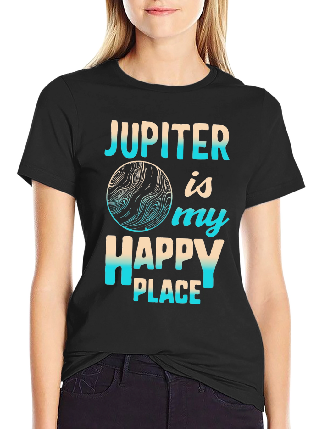 Jupiter Happy Place Graphic T-Shirt