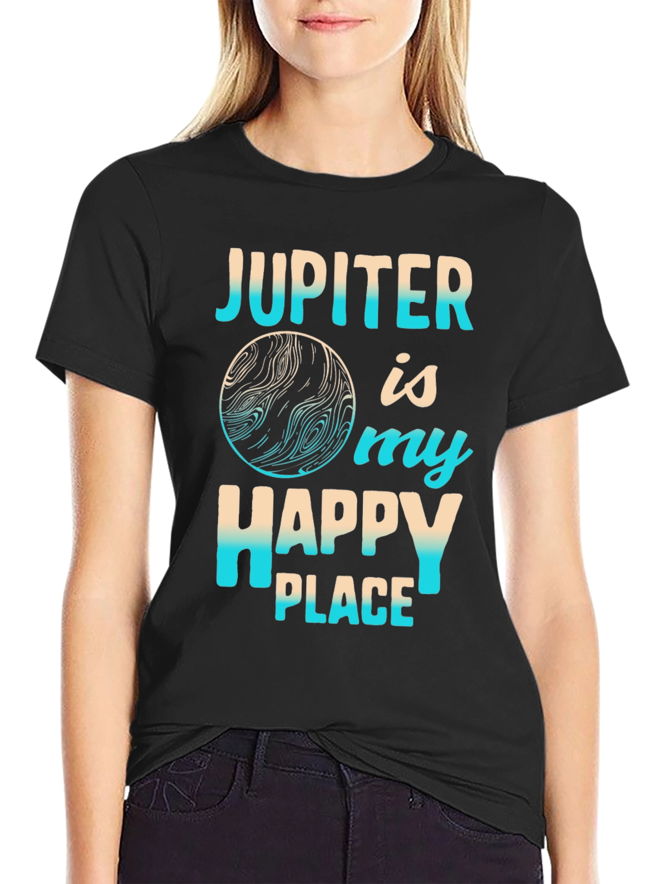 Jupiter Happy Place Graphic T-Shirt