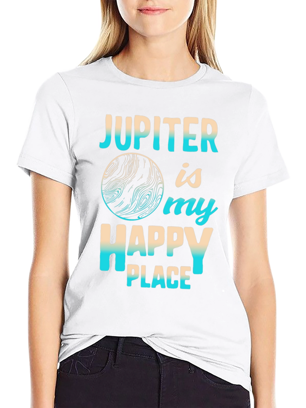 Jupiter Happy Place Graphic T-Shirt