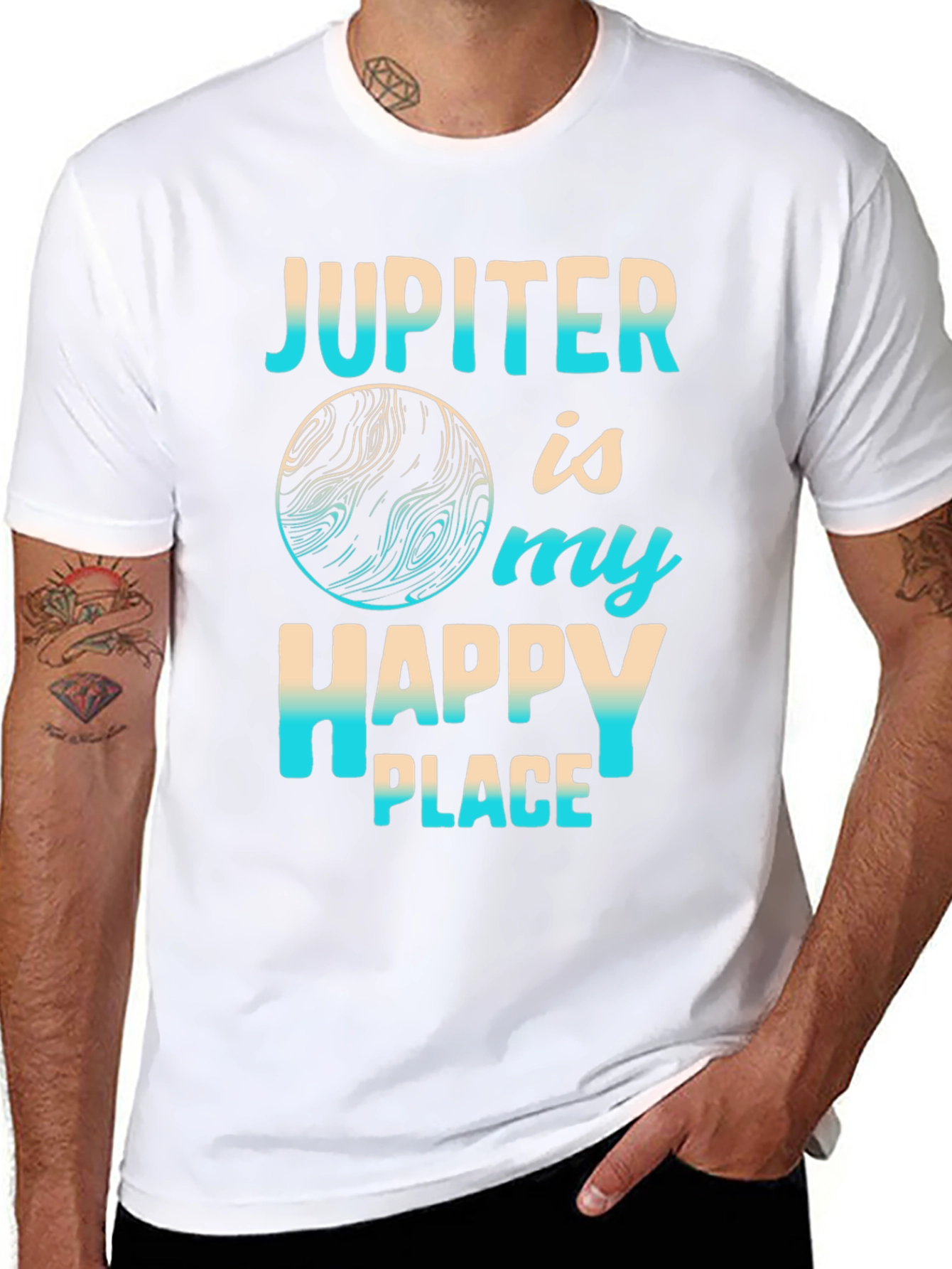 Jupiter Happy Place Graphic T-Shirt