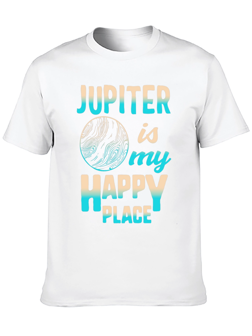 Jupiter Happy Place Graphic T-Shirt
